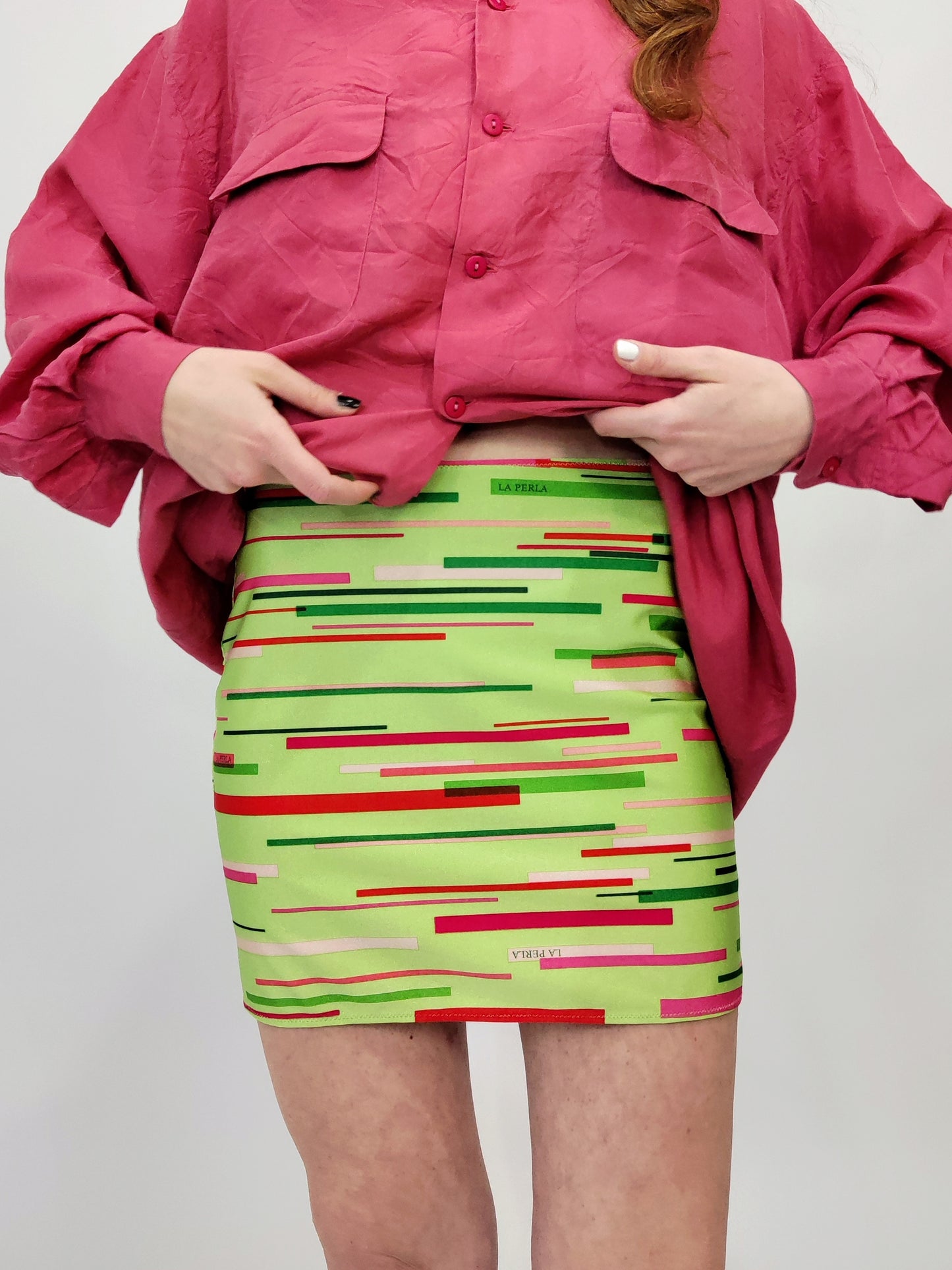 La Perla Vintage Mini Skirt