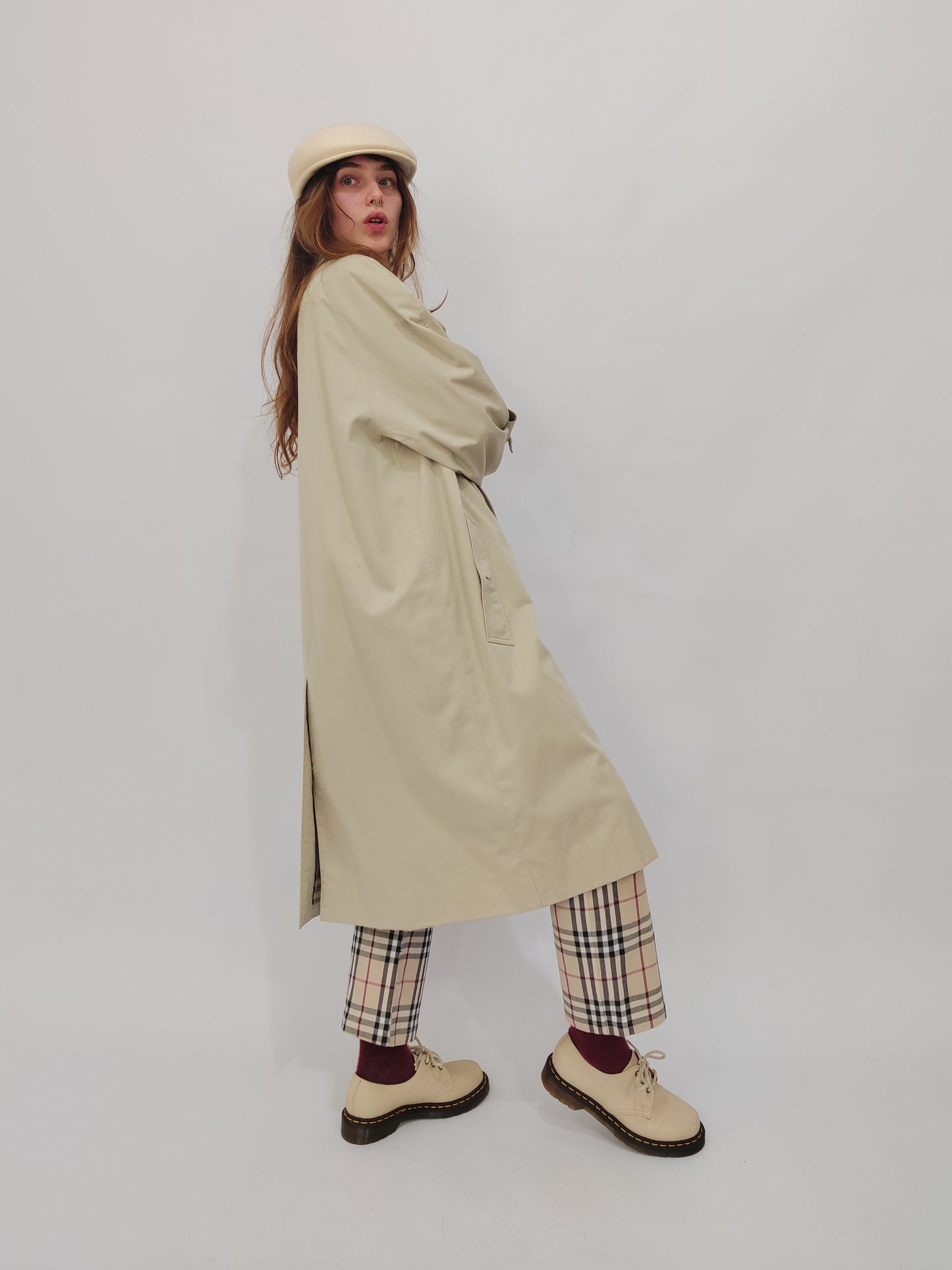 Burberrys Vintage Nova Check Trench