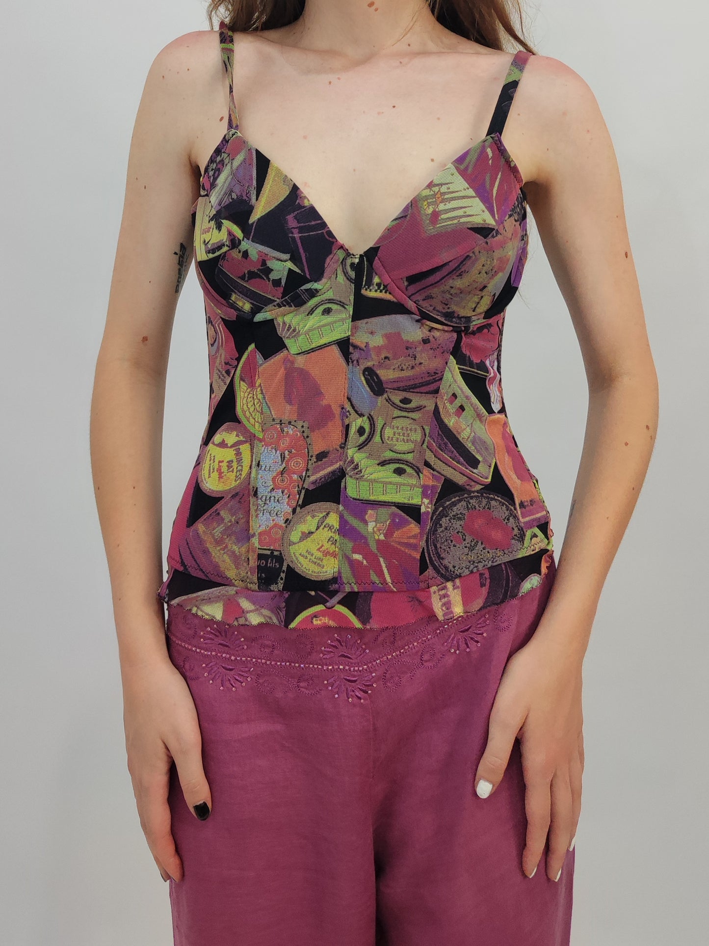 Vintage Bustier Top