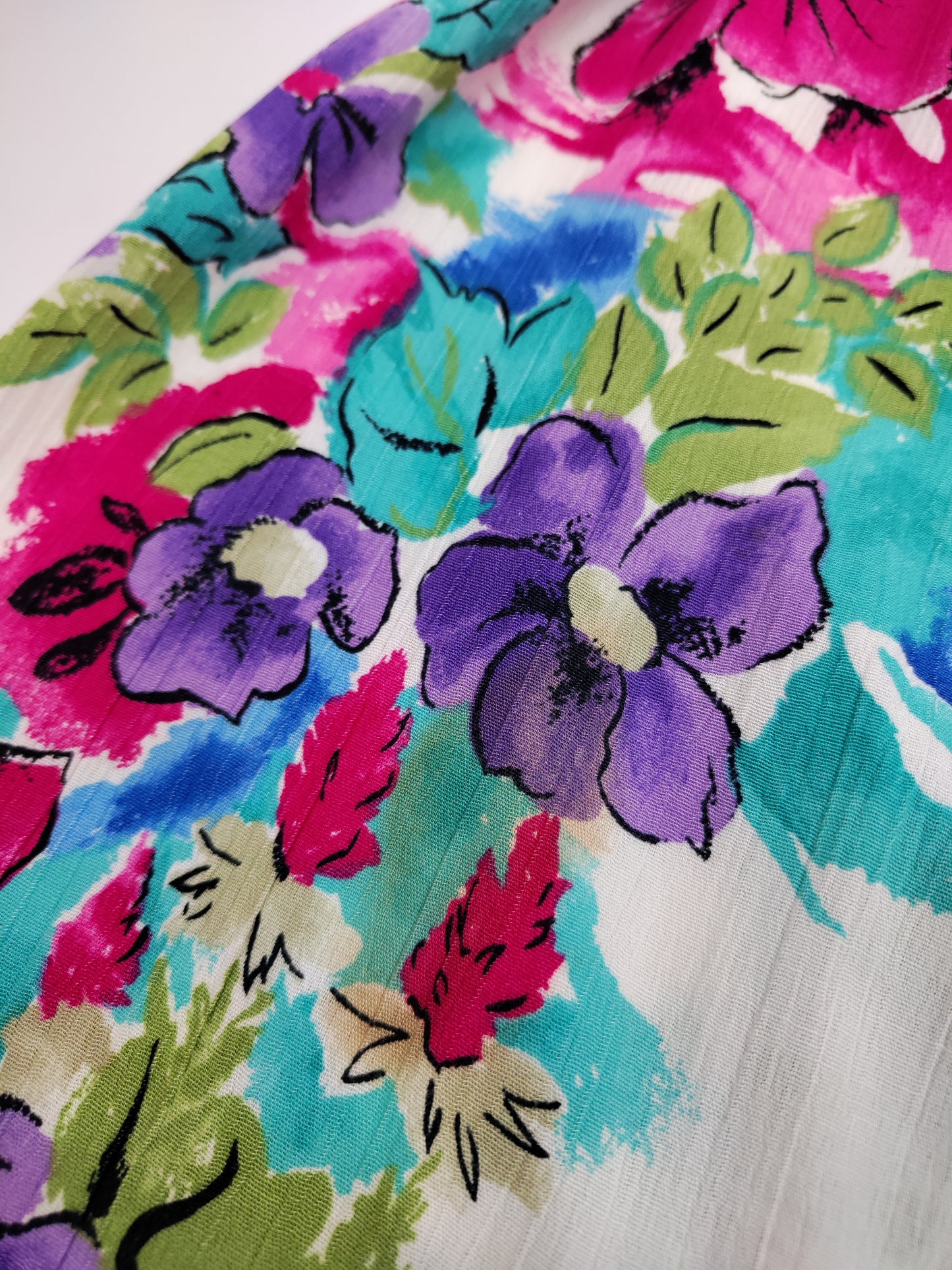 Made in USA Vintage Floral Skirt - Small def.