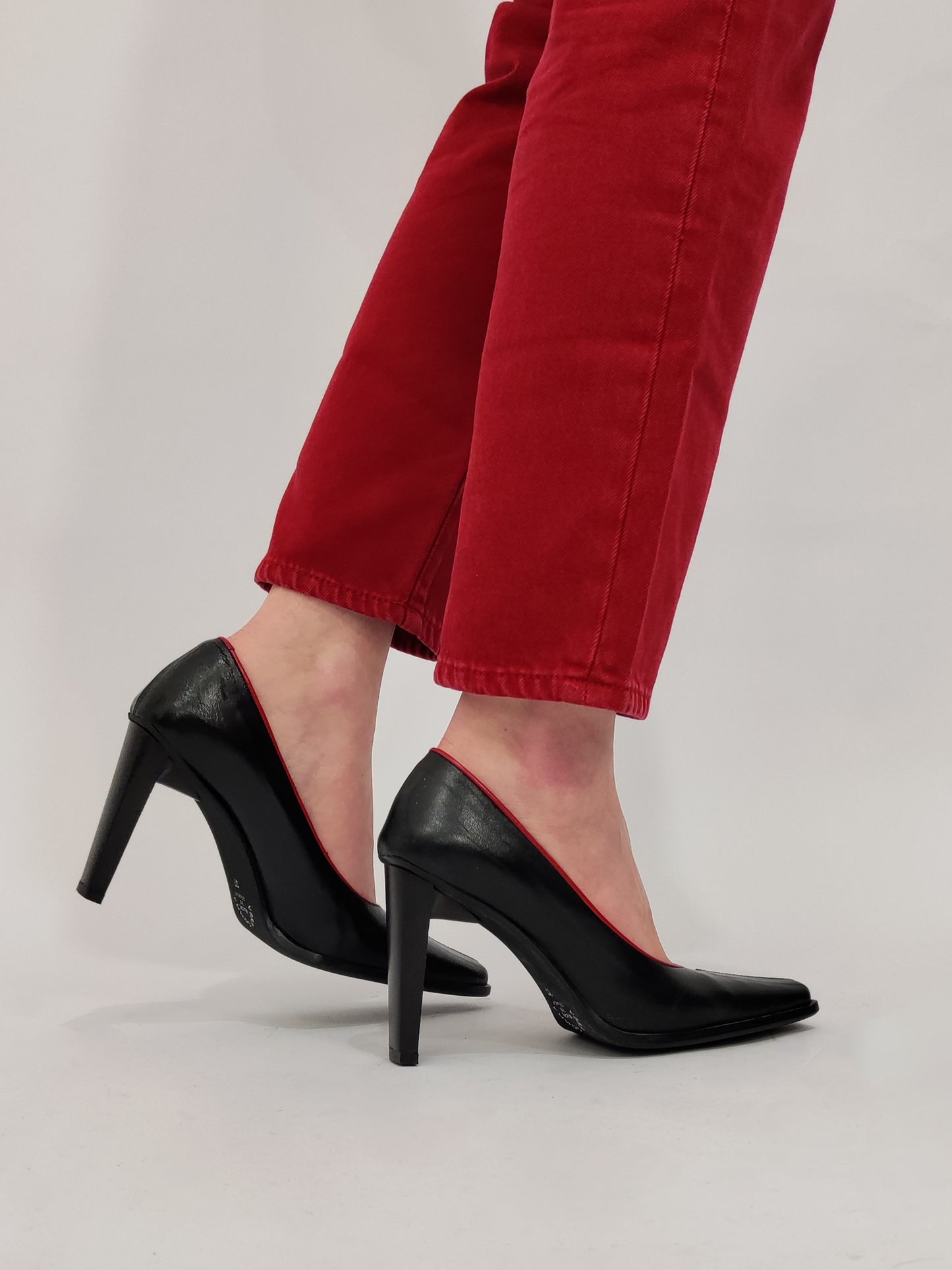 Black & Red Vintage Shoes