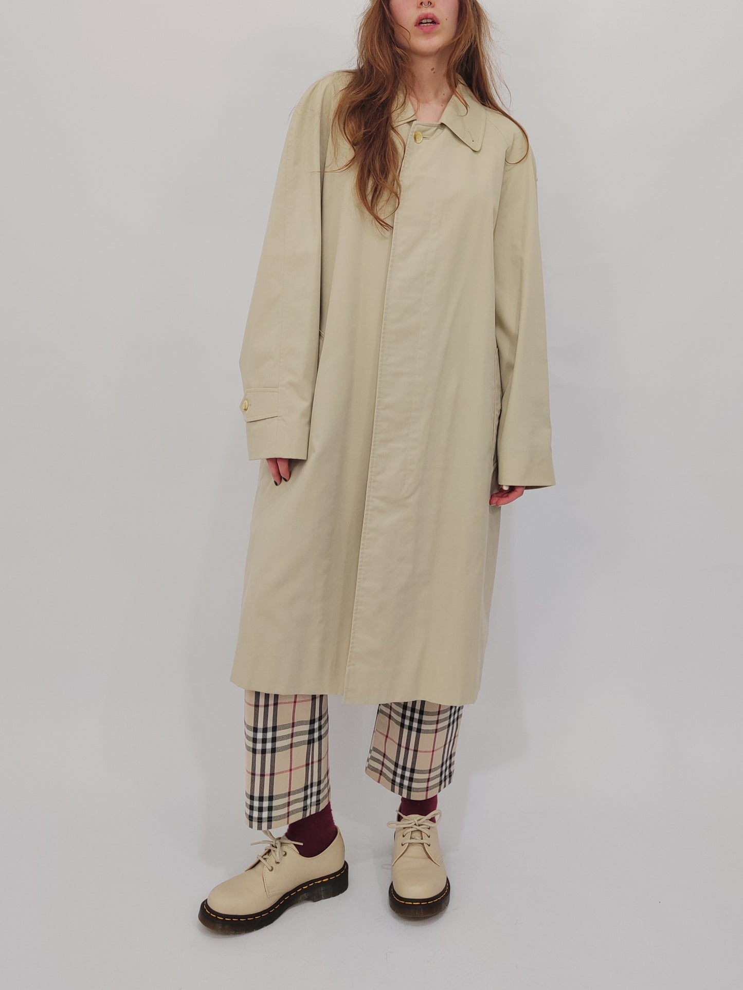 Burberrys Vintage Nova Check Trench