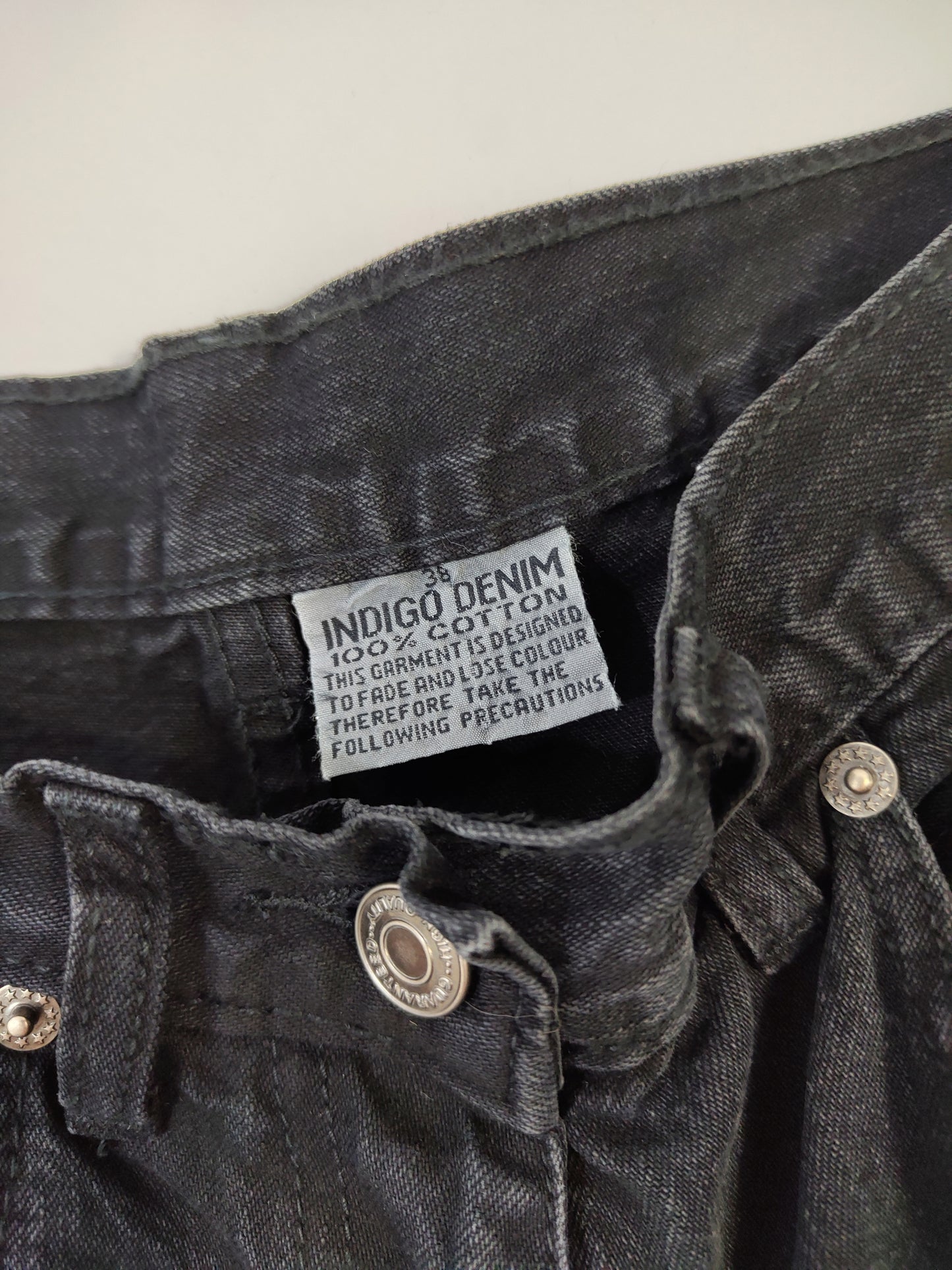 Vintage Flared Jeans - Black