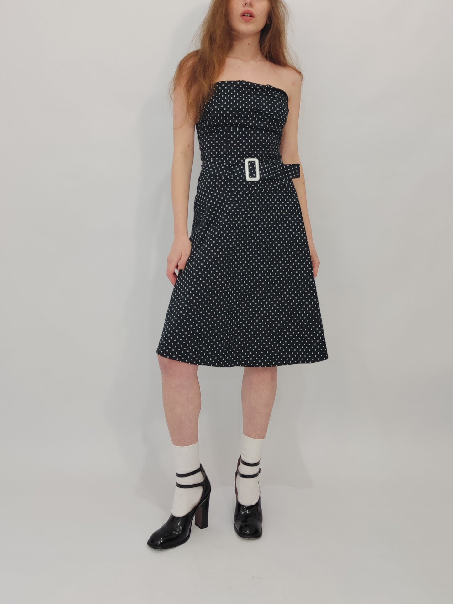 '90s Polka Dot Dress