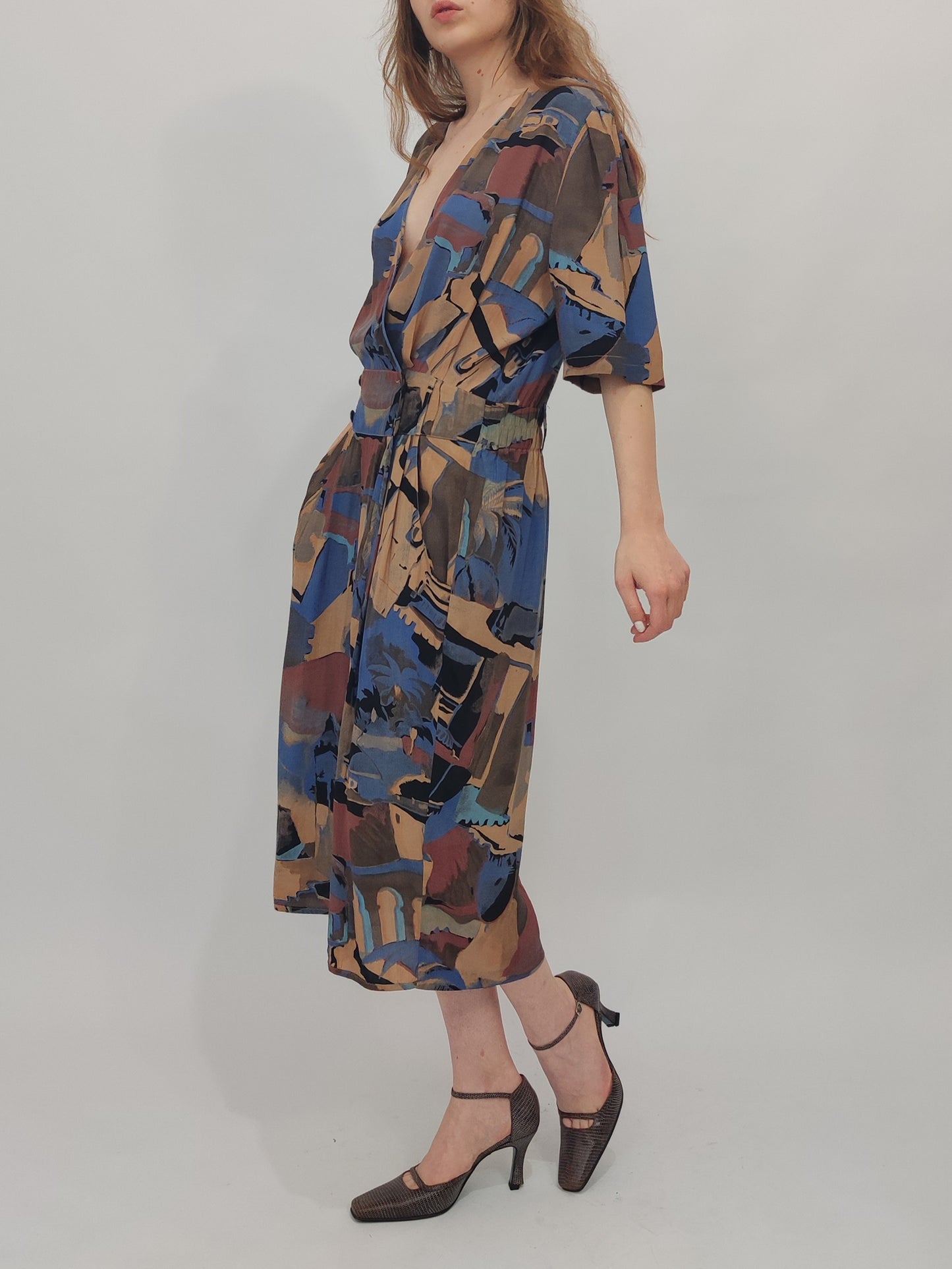 Late '70s Elkont Dress - Size M