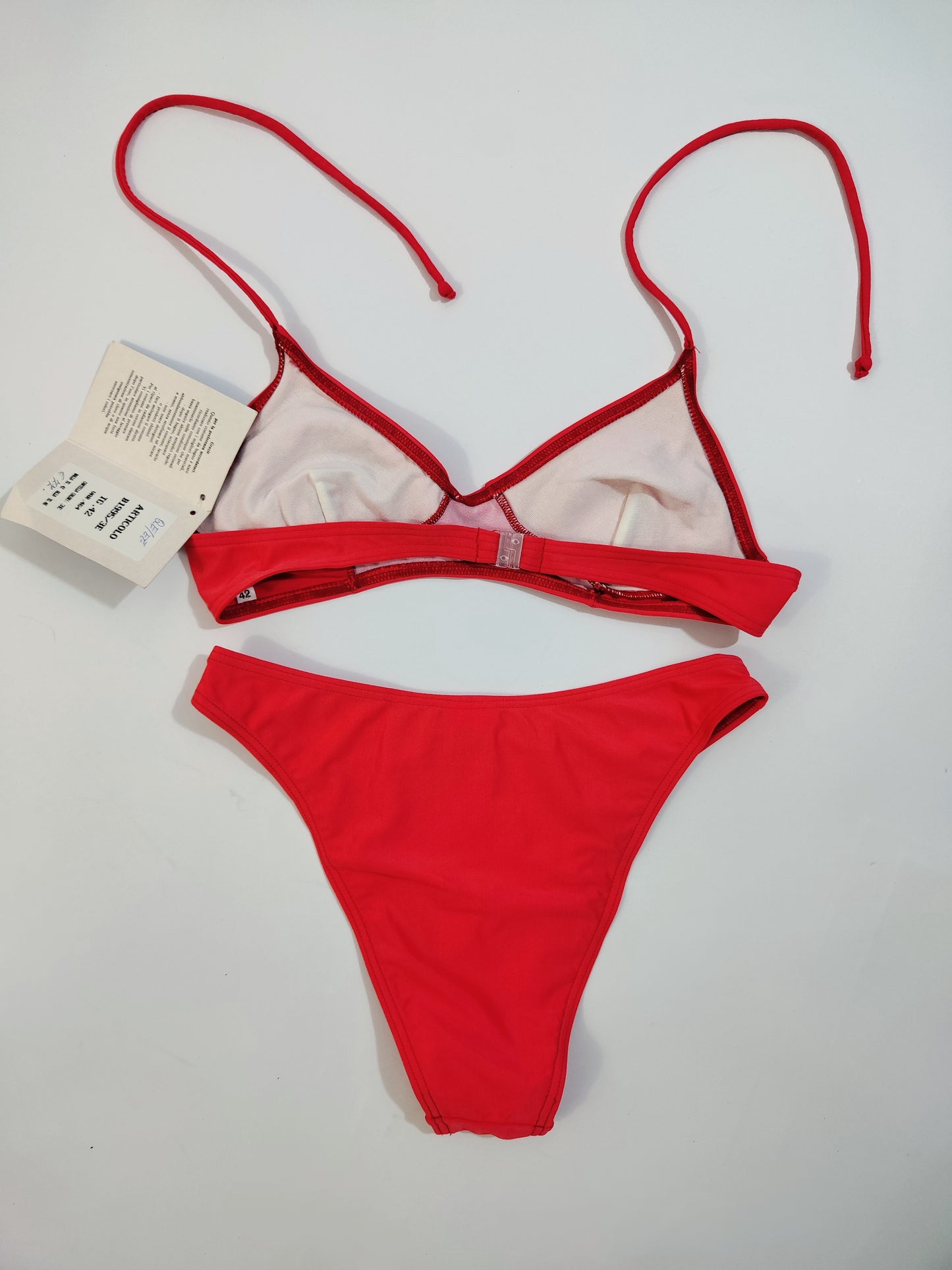 Refec Embroidered Deadstock Bikini - S/M