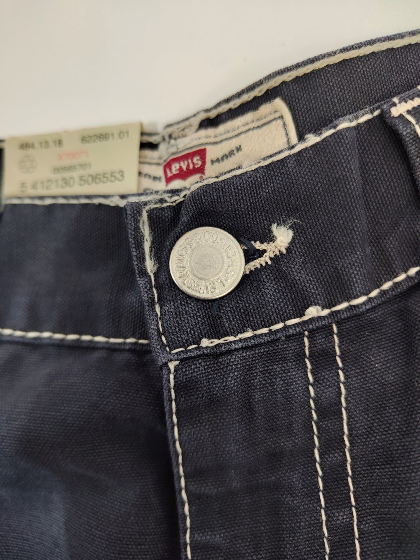 Levi's 484 Workpants, Dark Blue - Deadstock