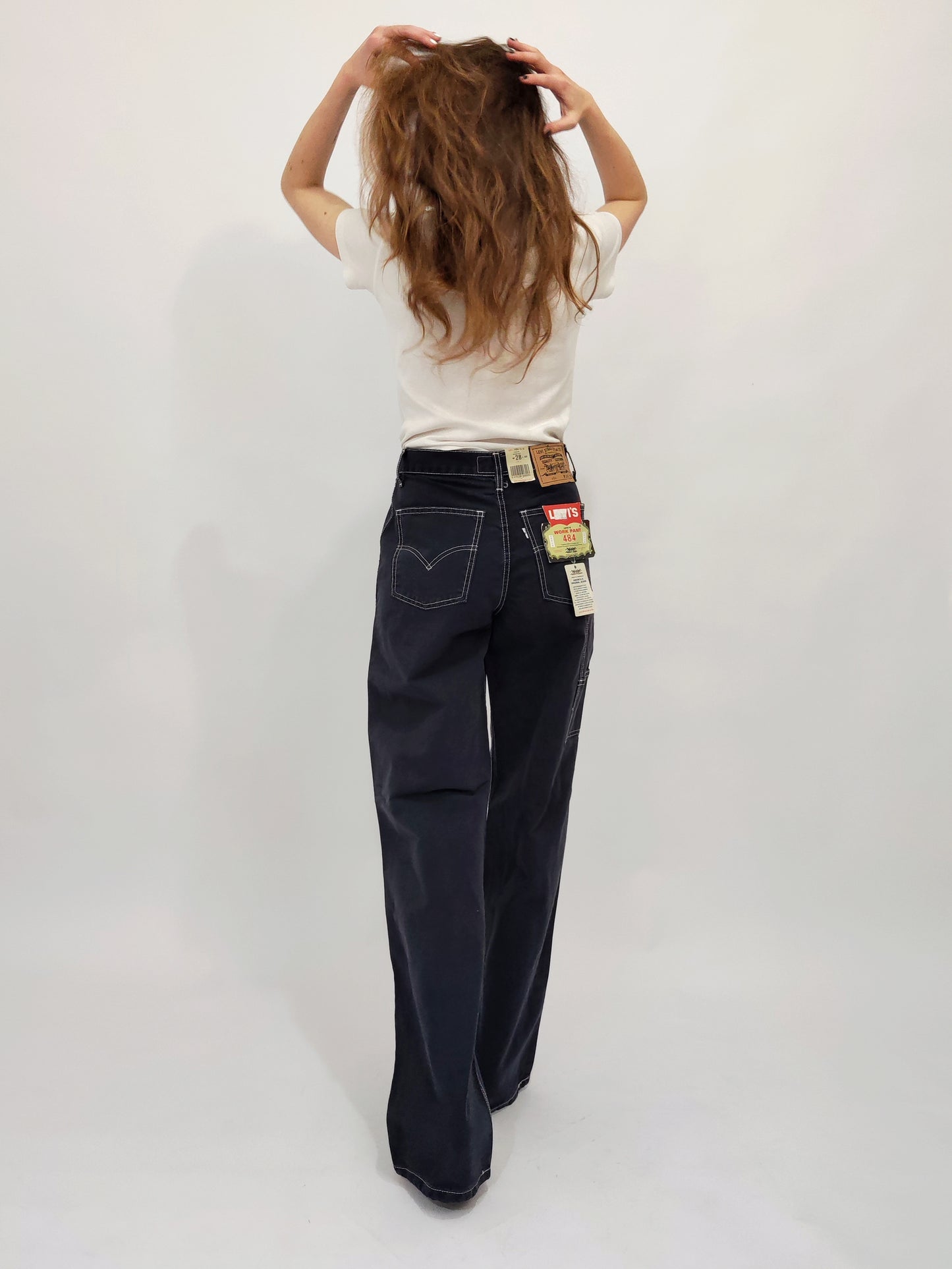 Levi's 484 Workpants, Dark Blue - Deadstock