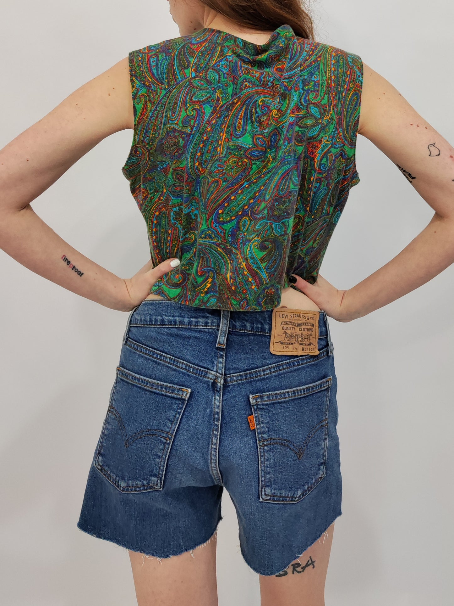 '80s Paisley Vest