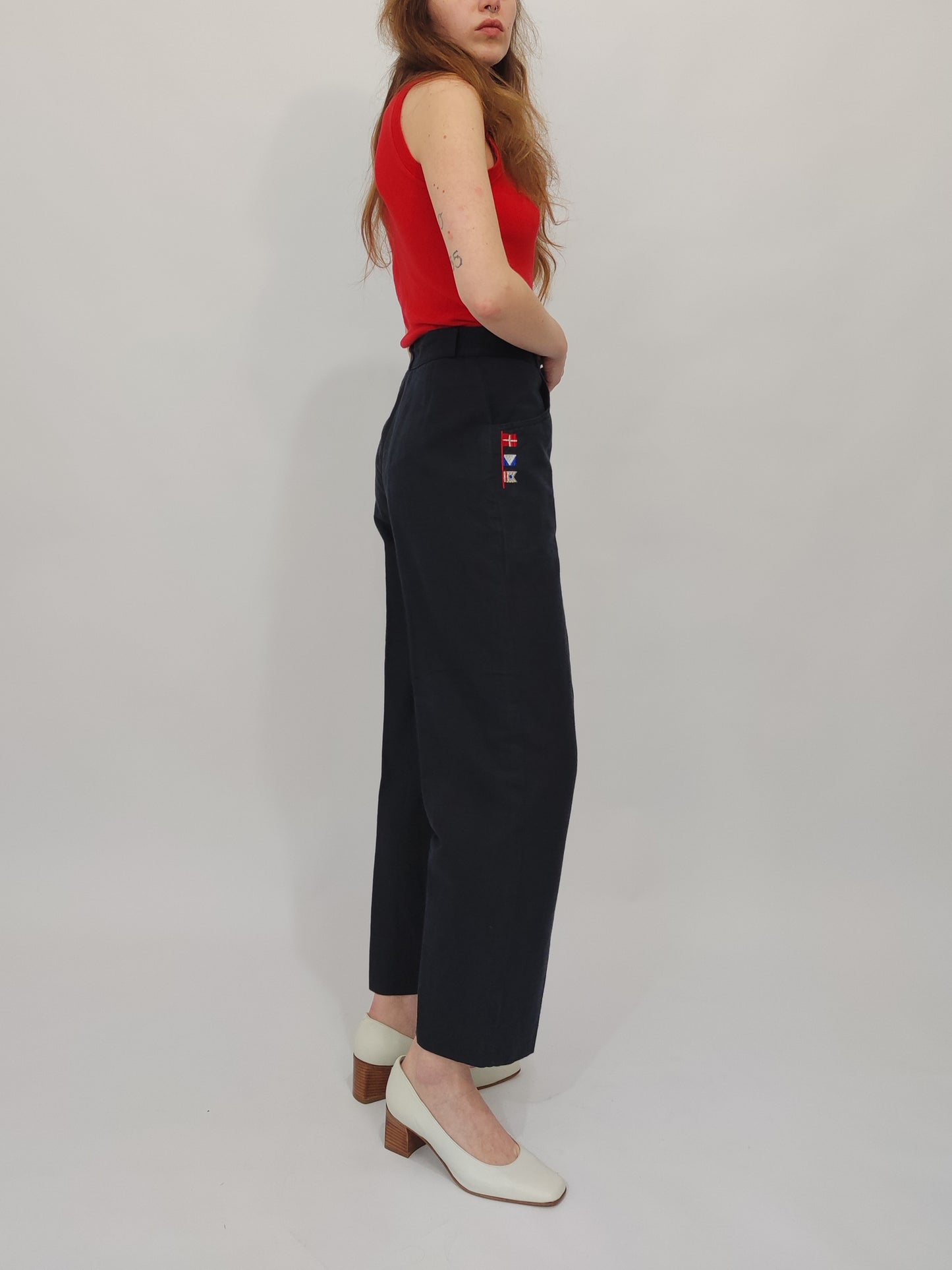 '80s Linen&Cotton Pants