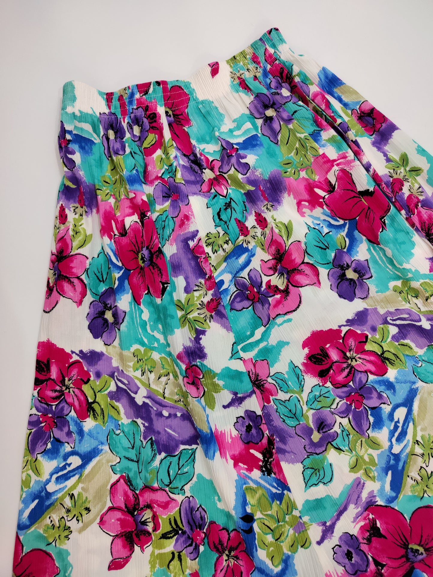 Made in USA Vintage Floral Skirt - Small def.