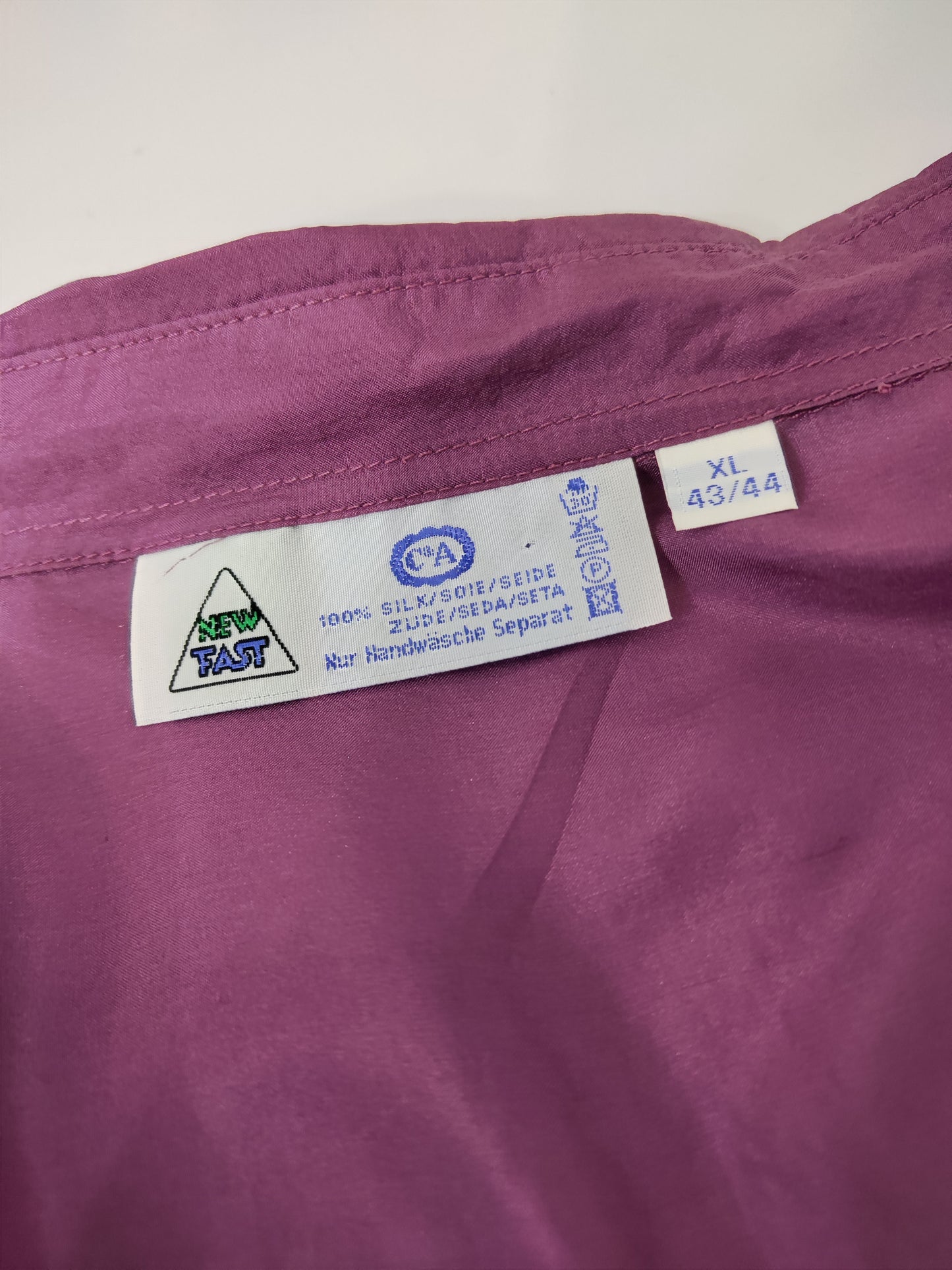 100% Silk Vintage Shirt