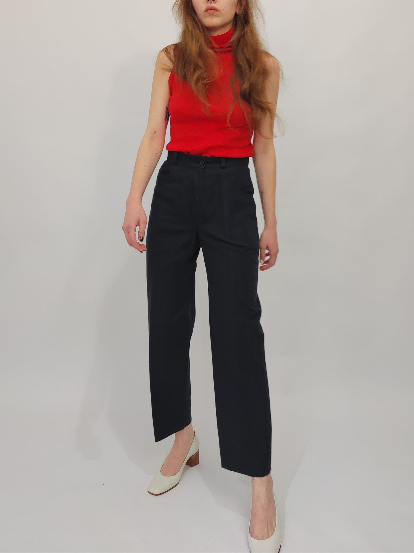 '80s Linen&Cotton Pants