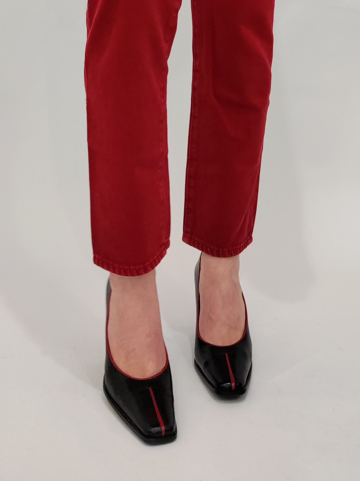 Black & Red Vintage Shoes