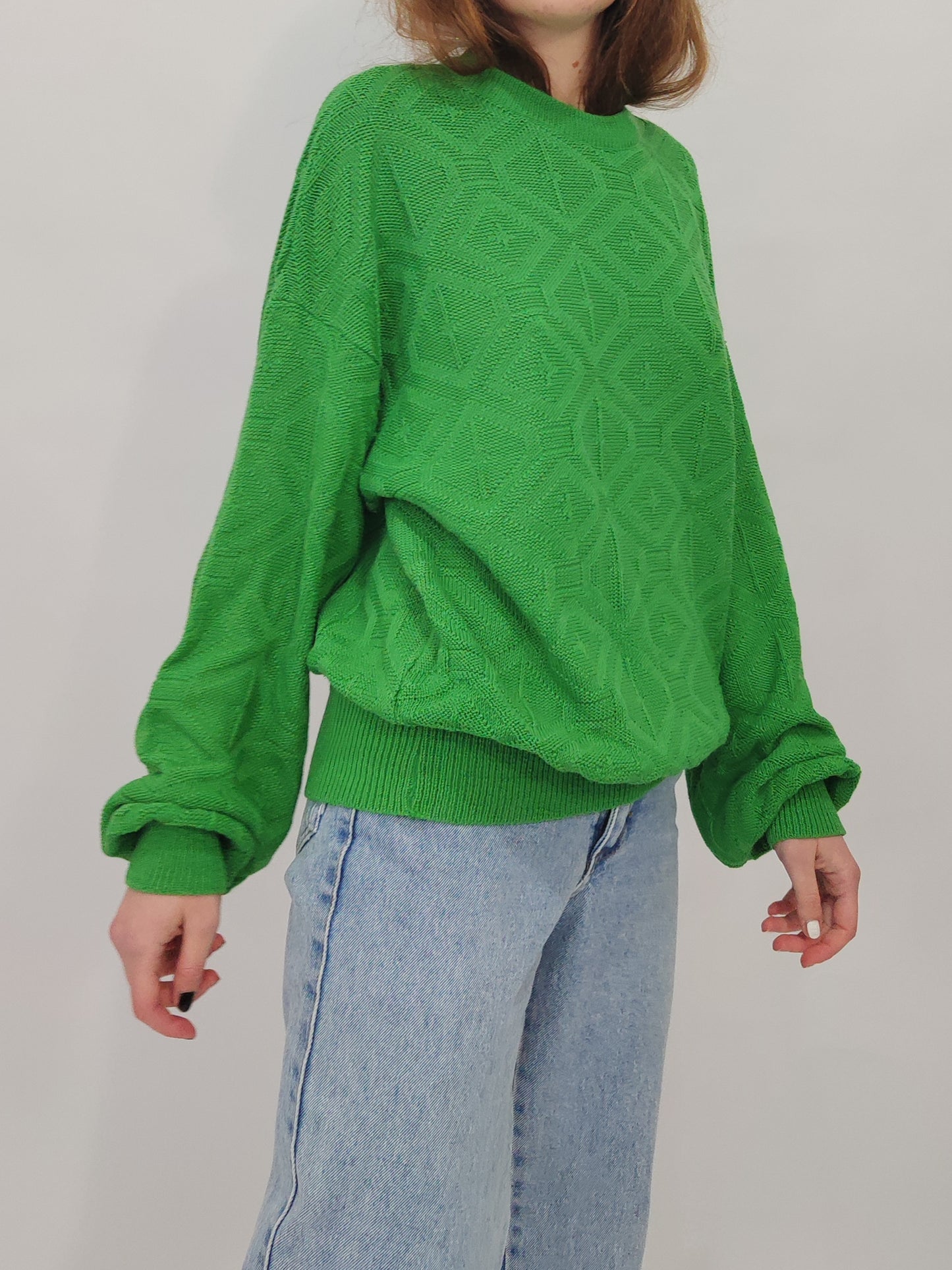 Green Vintage Jumper