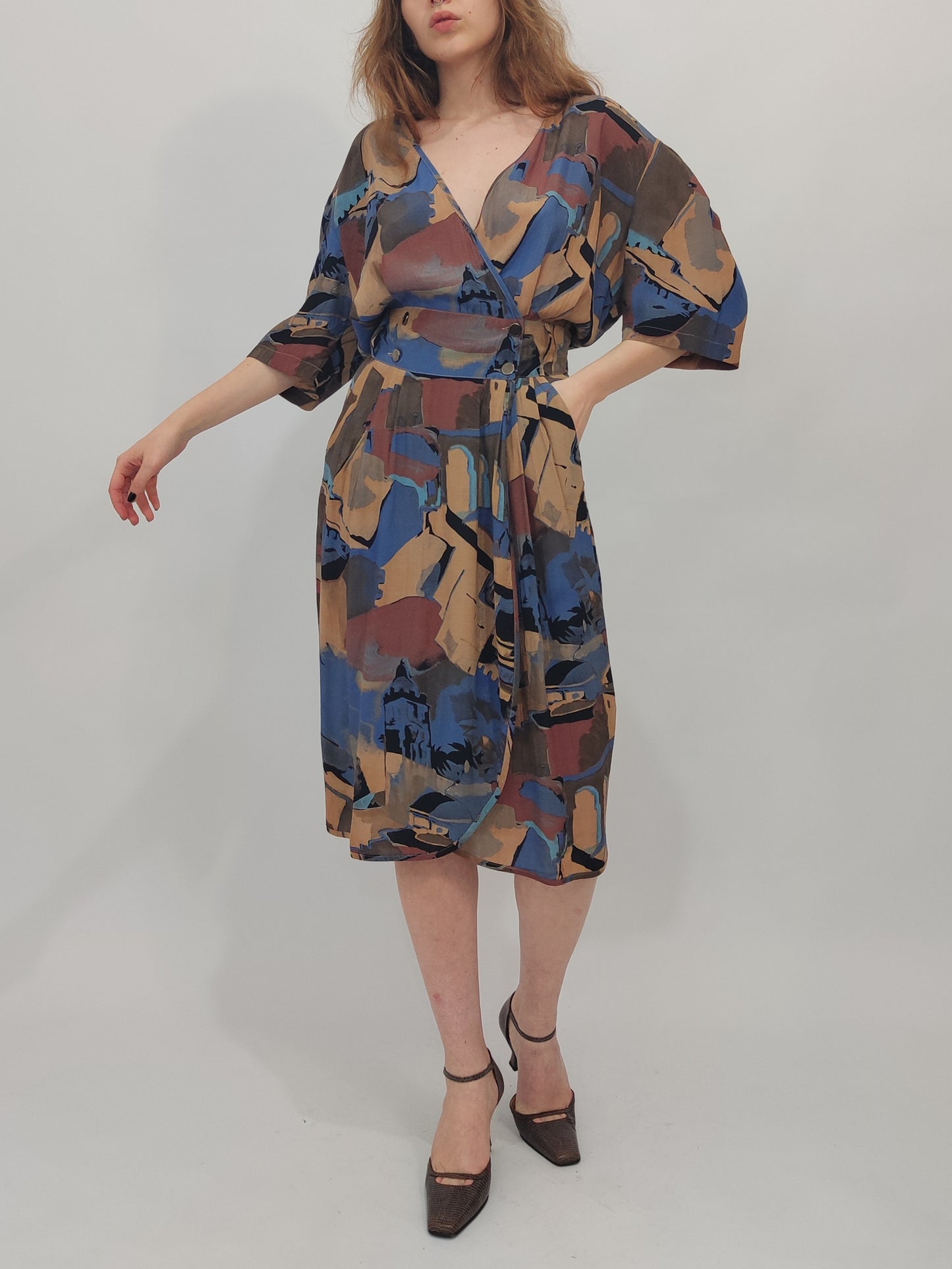Late '70s Elkont Dress - Size M