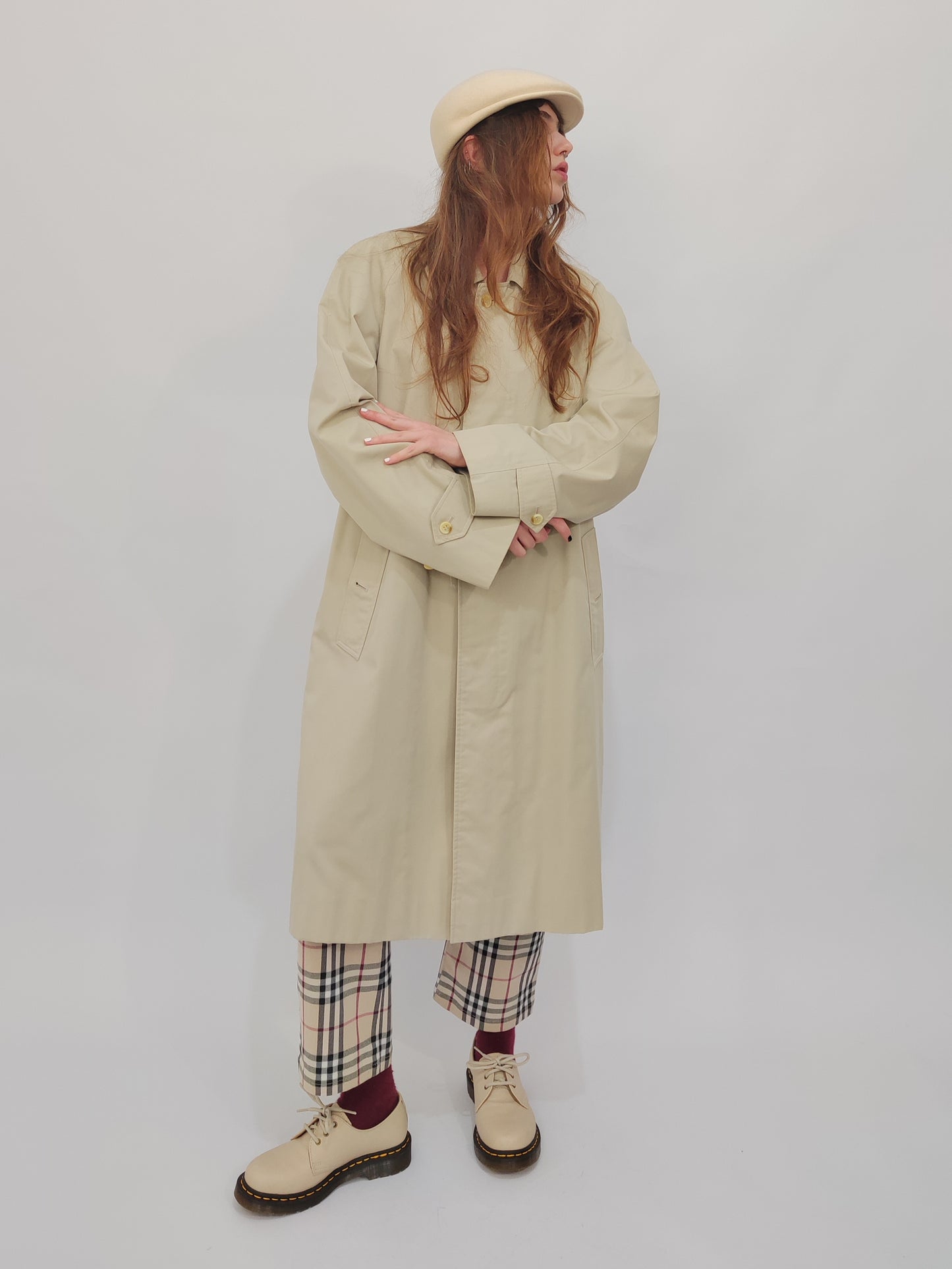 Burberrys Vintage Nova Check Trench