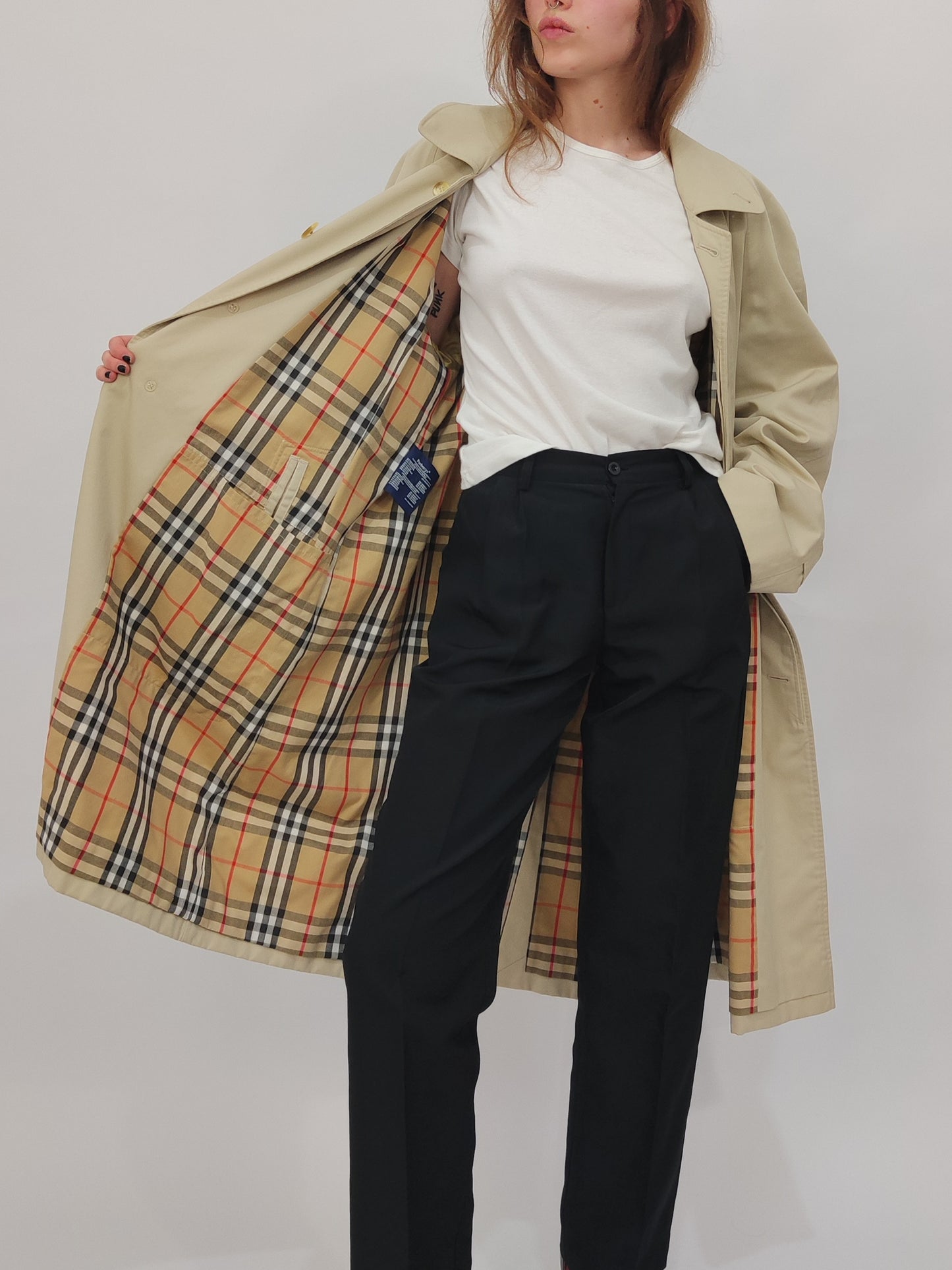 Burberrys Vintage Nova Check Trench