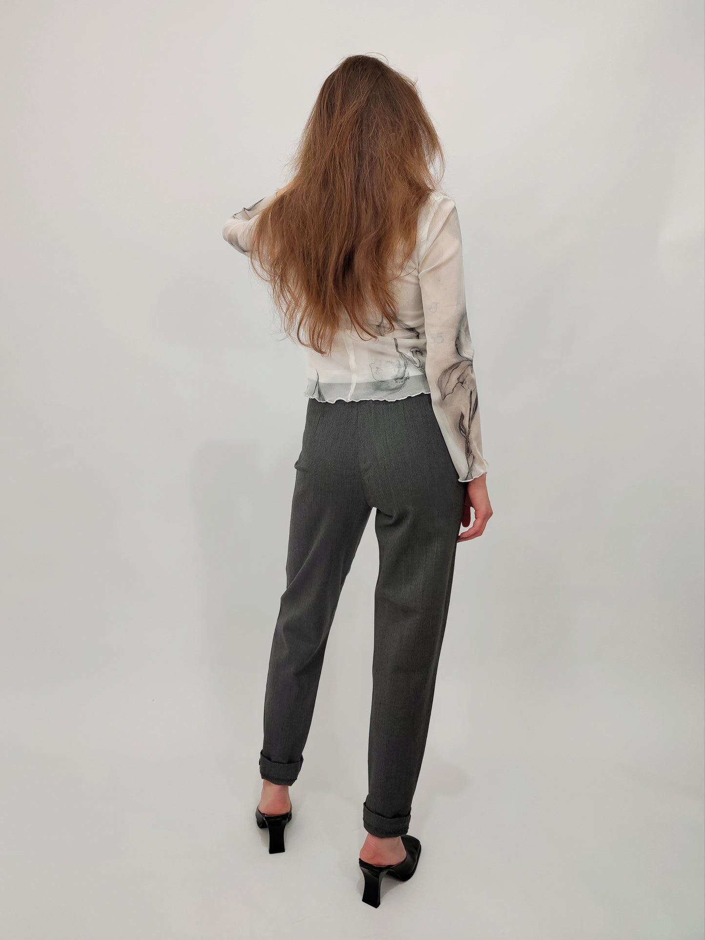 Max Mara Gray Trousers