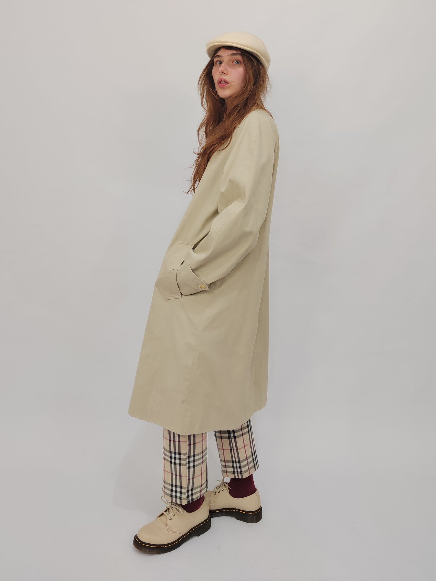 Burberrys Vintage Nova Check Trench