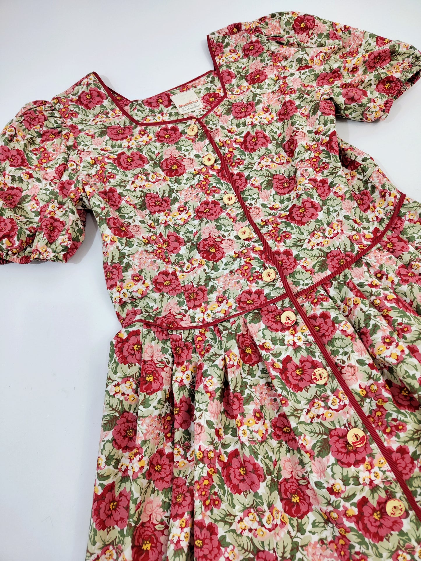 Meico Vintage Floral Dress
