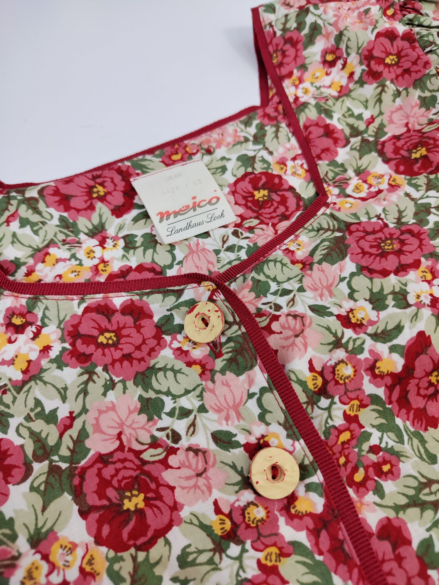 Meico Vintage Floral Dress