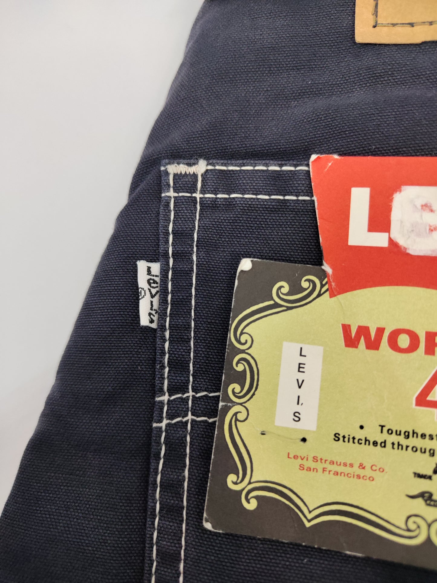 Levi's 484 Workpants, Dark Blue - Deadstock