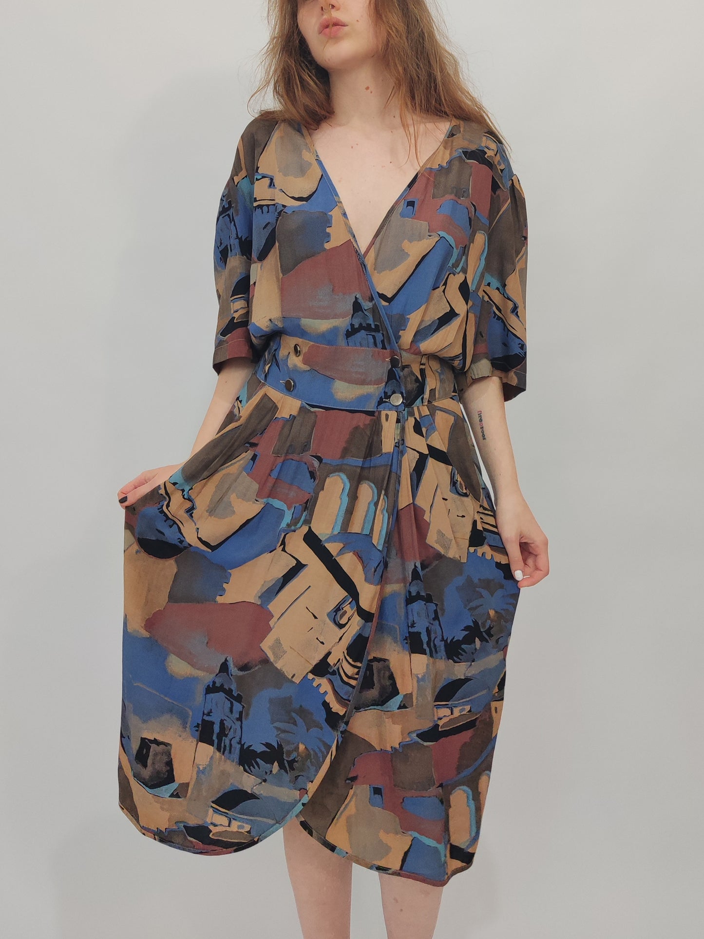 Late '70s Elkont Dress - Size M