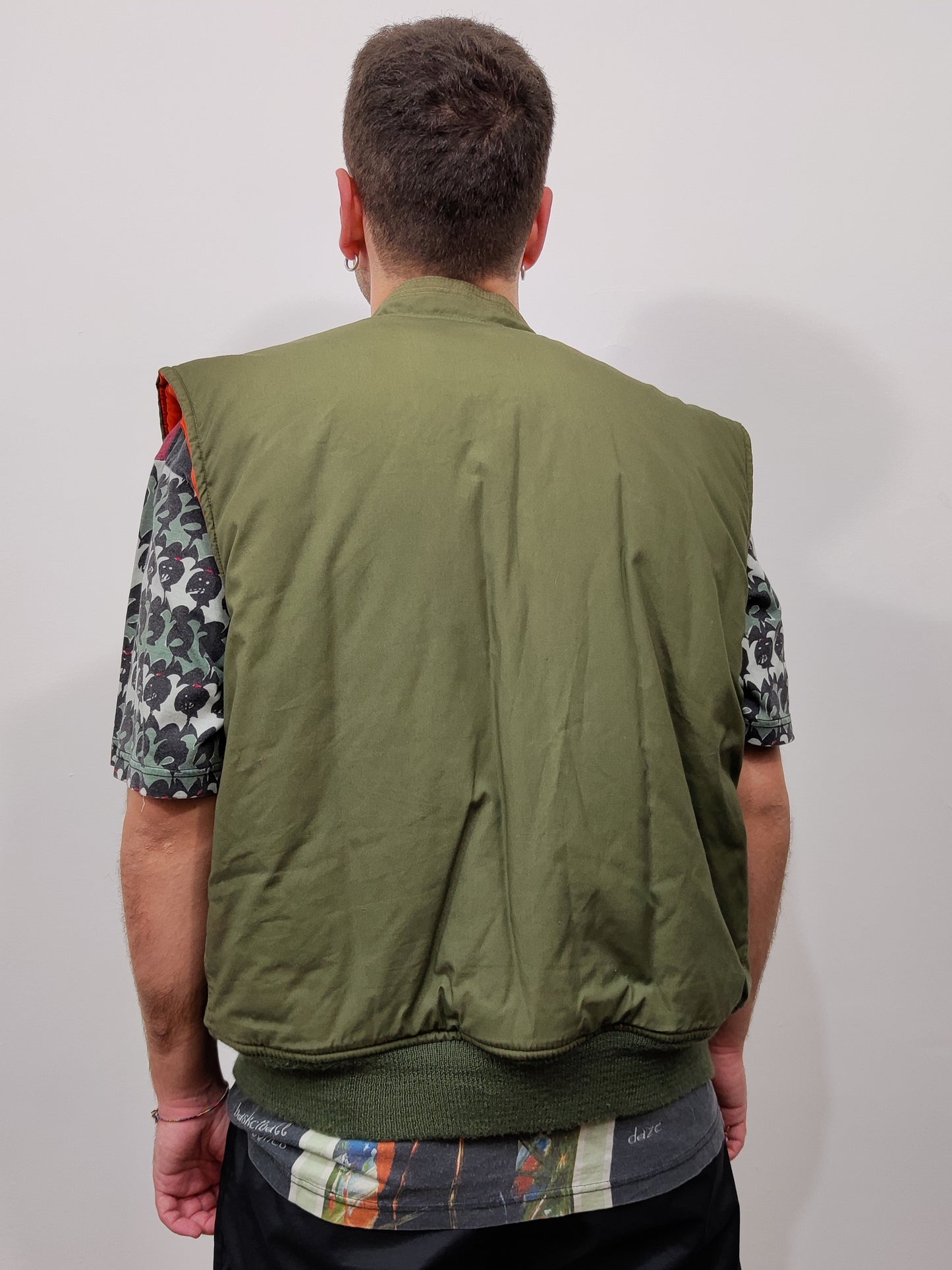 '90s Puffer Sleeveless Bomber