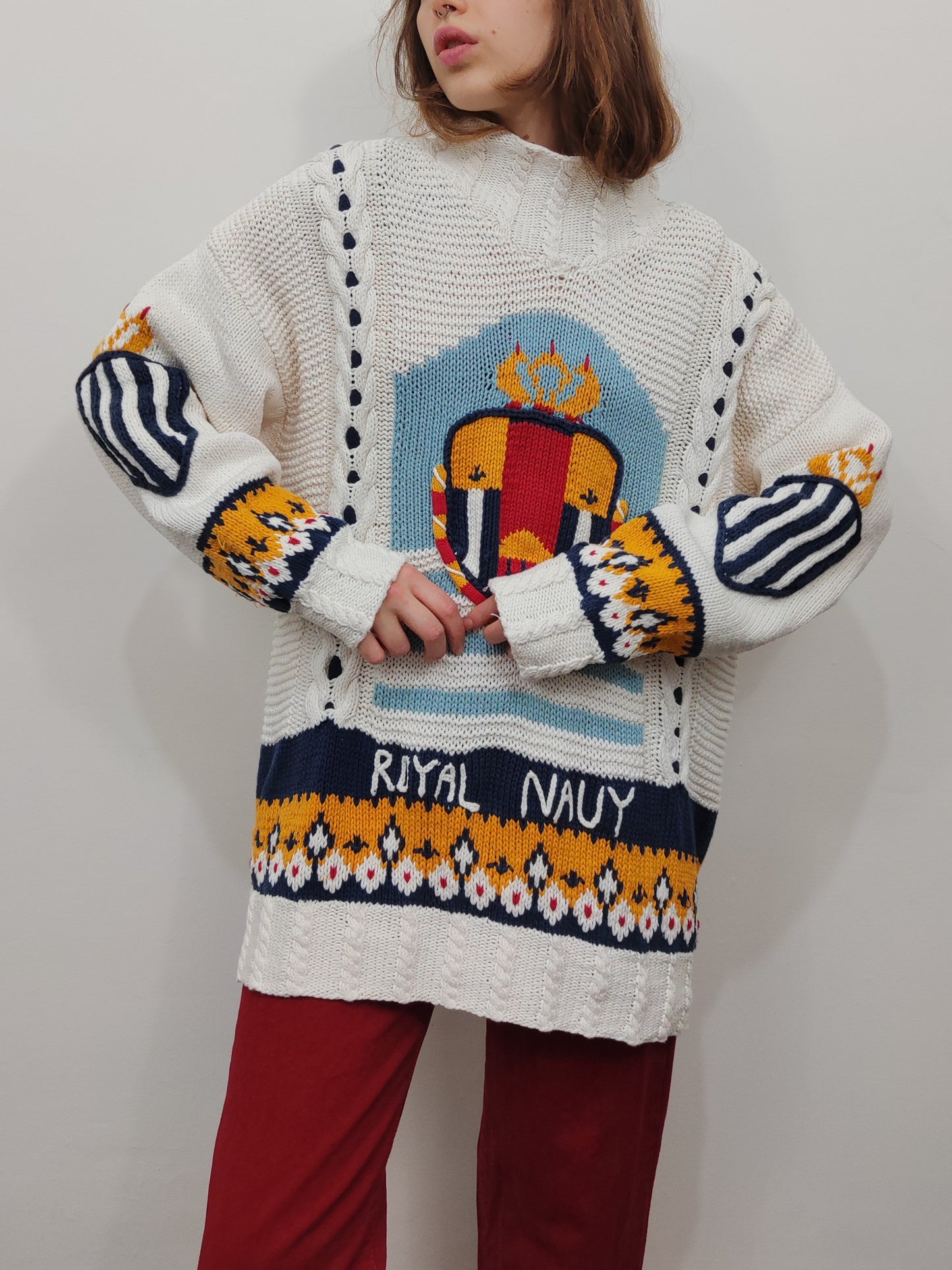 Vintage 100% Cotton Jumper