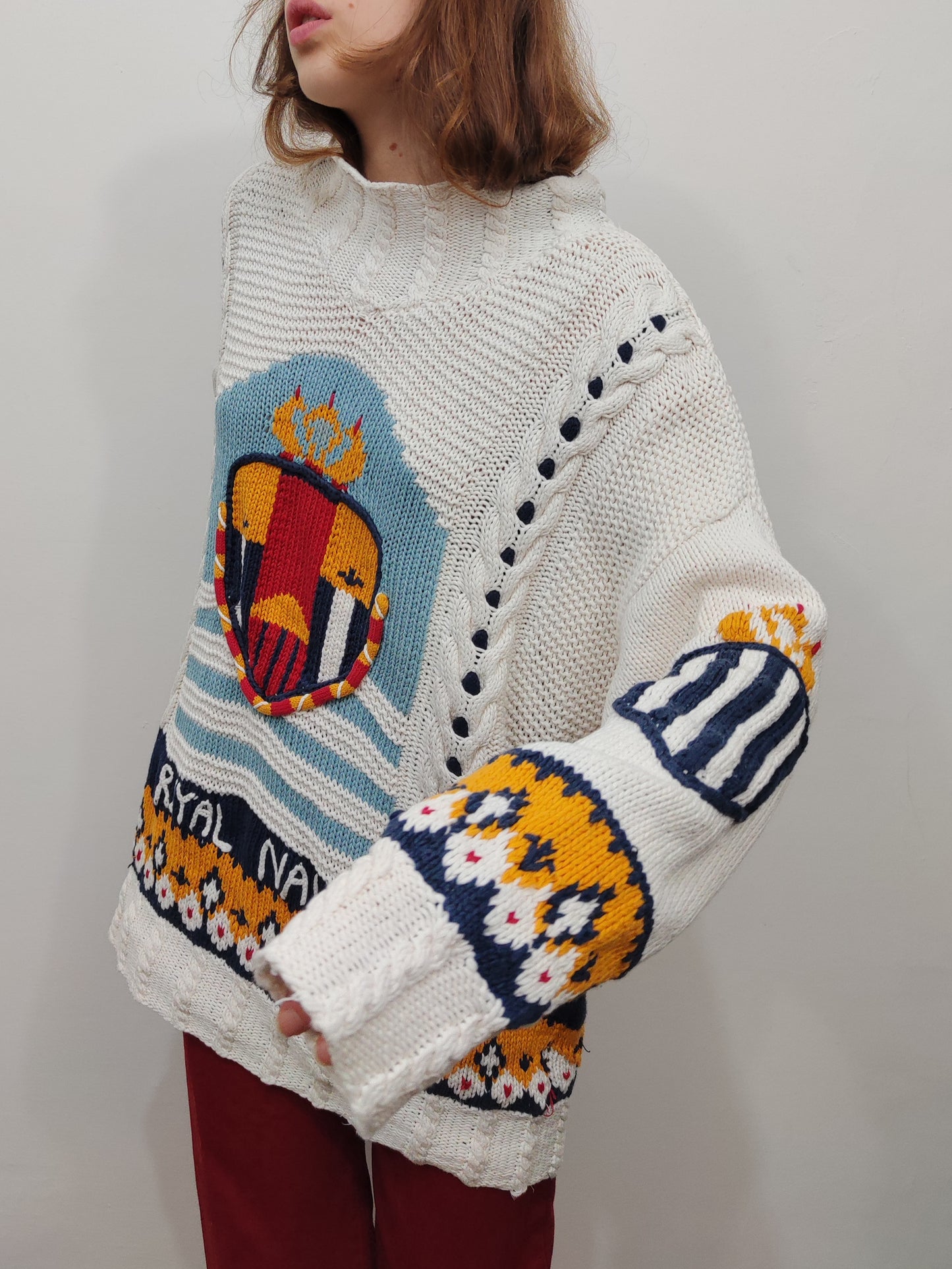 Vintage 100% Cotton Jumper