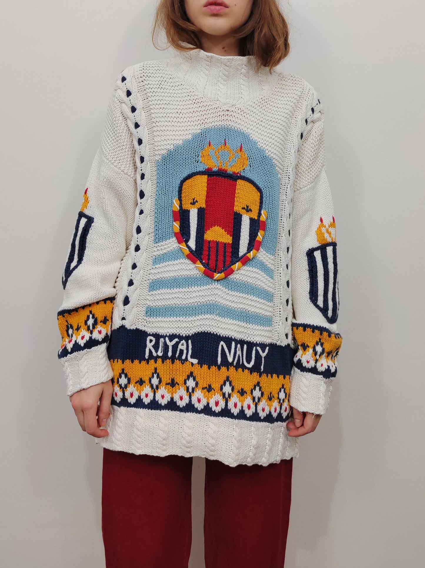 Vintage 100% Cotton Jumper