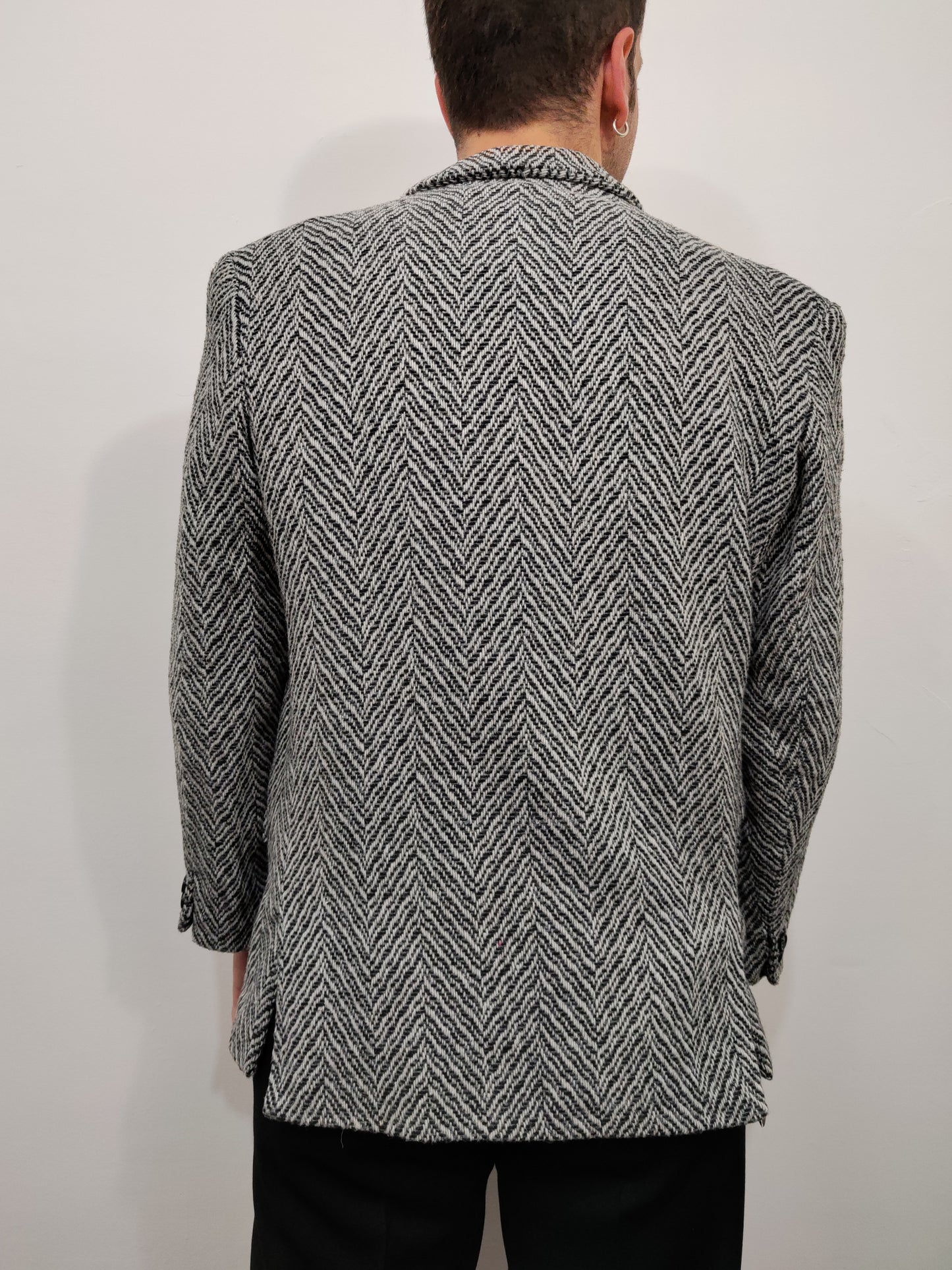 Vintage Wool Blazer - Size M