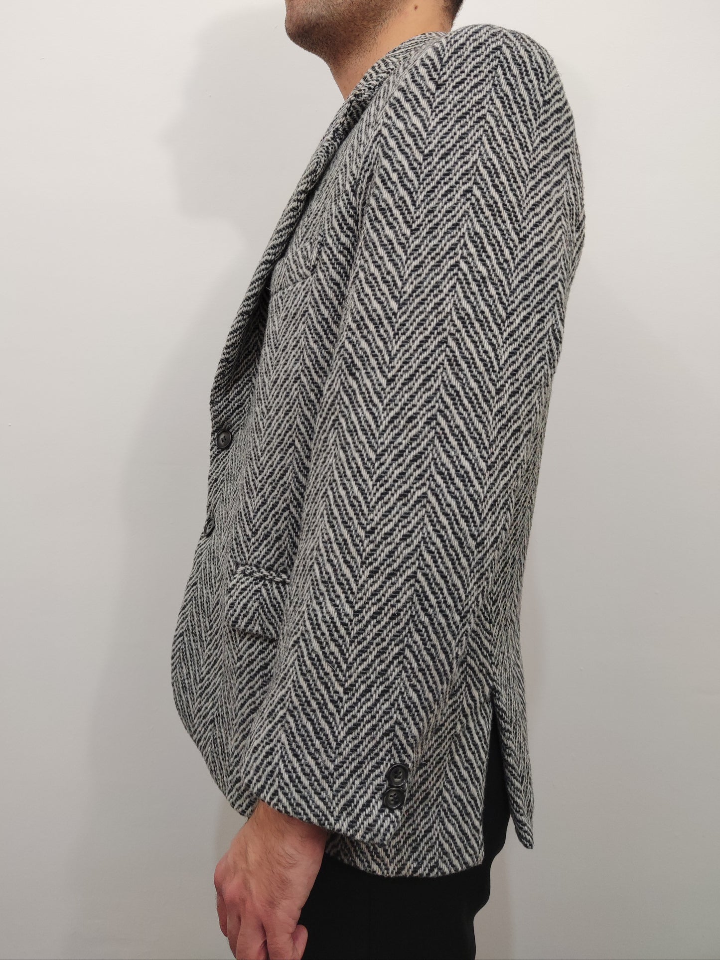 Vintage Wool Blazer - Size M