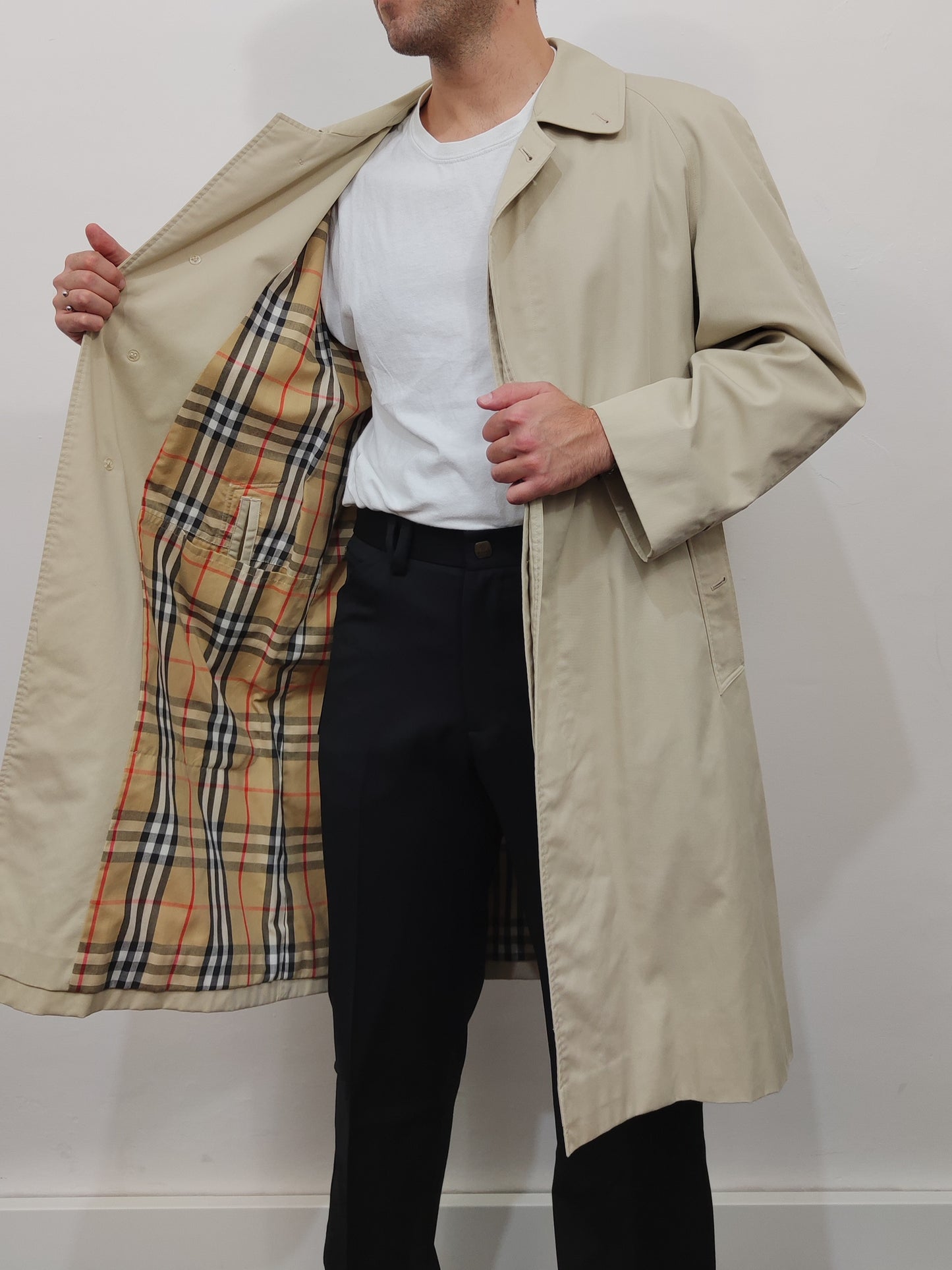 Burberrys Vintage Nova Check Trench