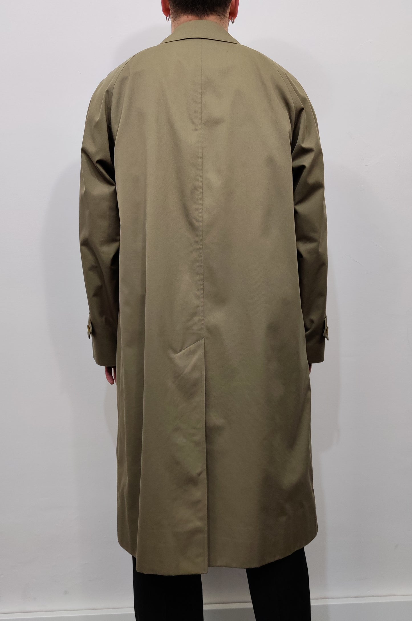 Burberrys Vintage Nova Check Trench - Khaki
