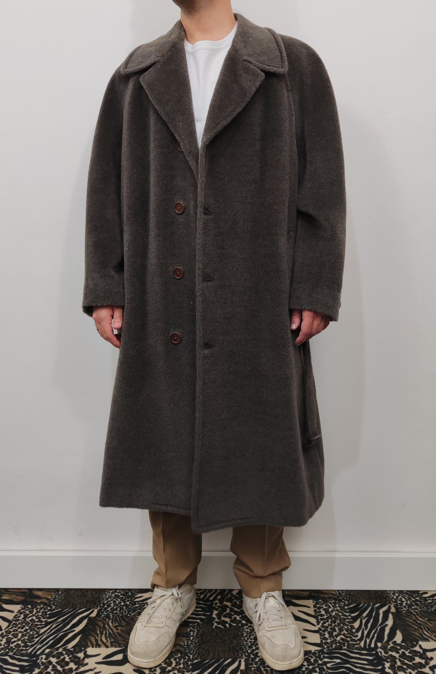 100% Virgin Wool Maxi Coat