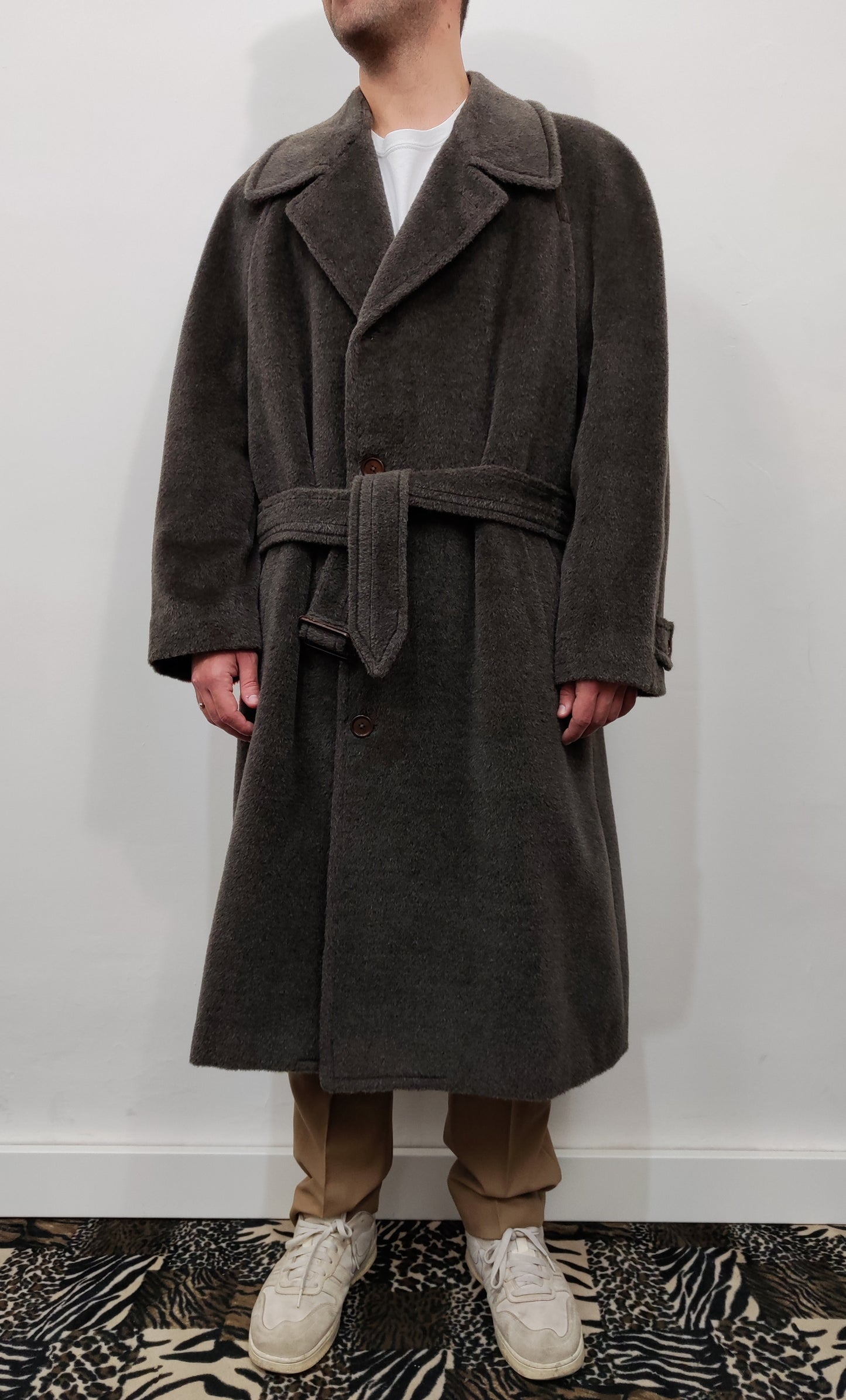 100% Virgin Wool Maxi Coat