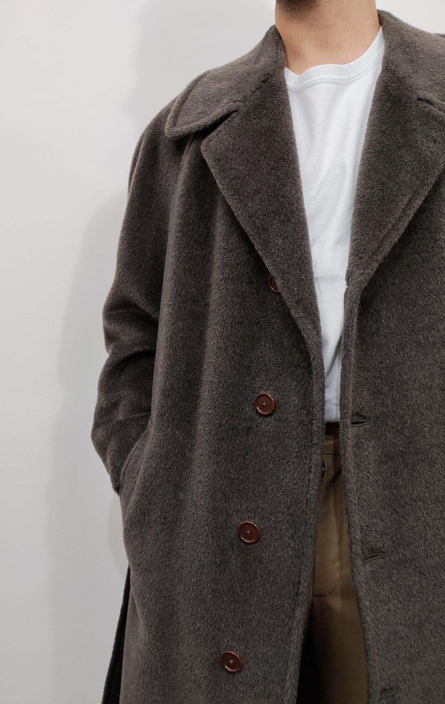 100% Virgin Wool Maxi Coat