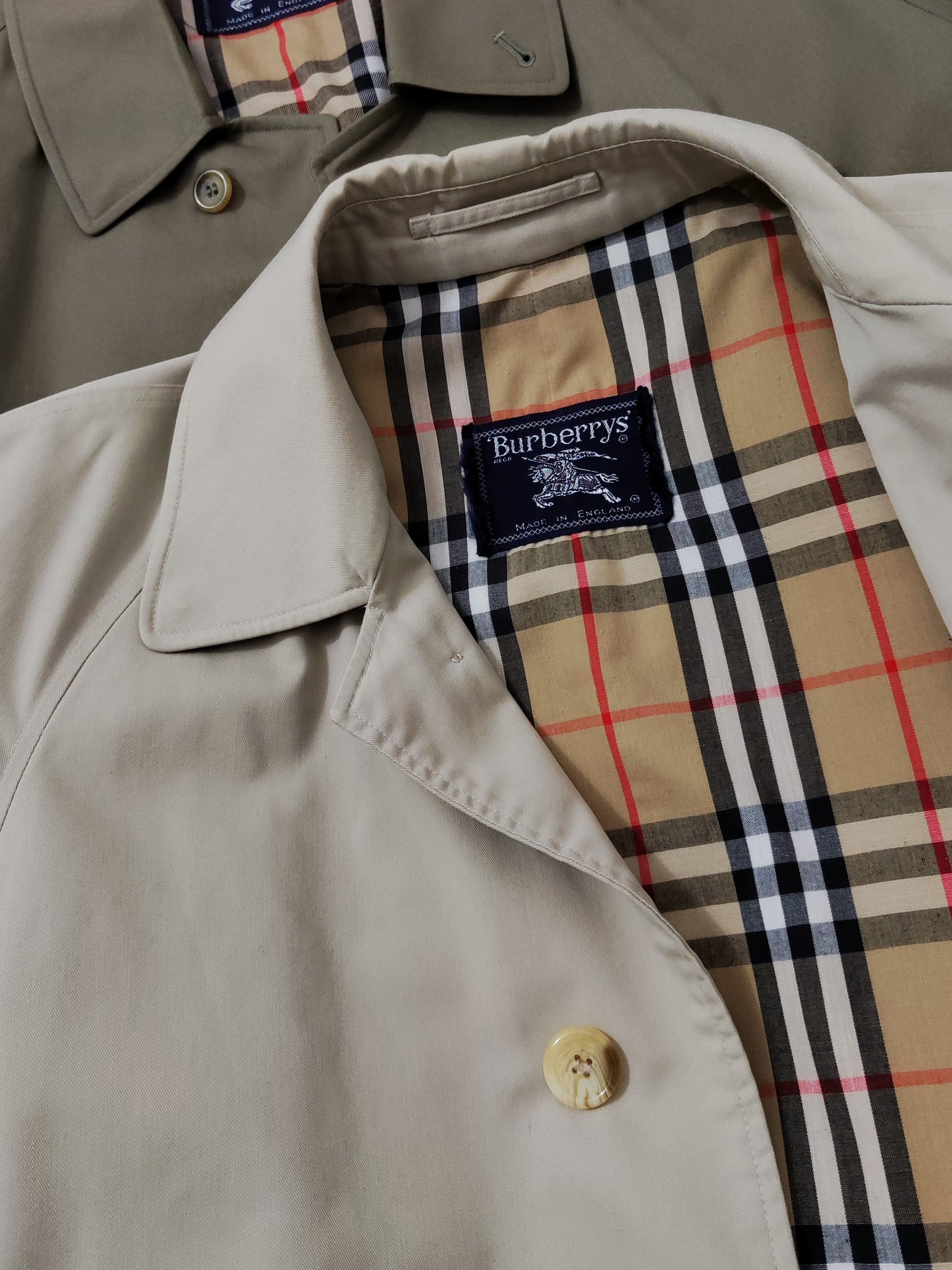 Burberrys Vintage Nova Check Trench