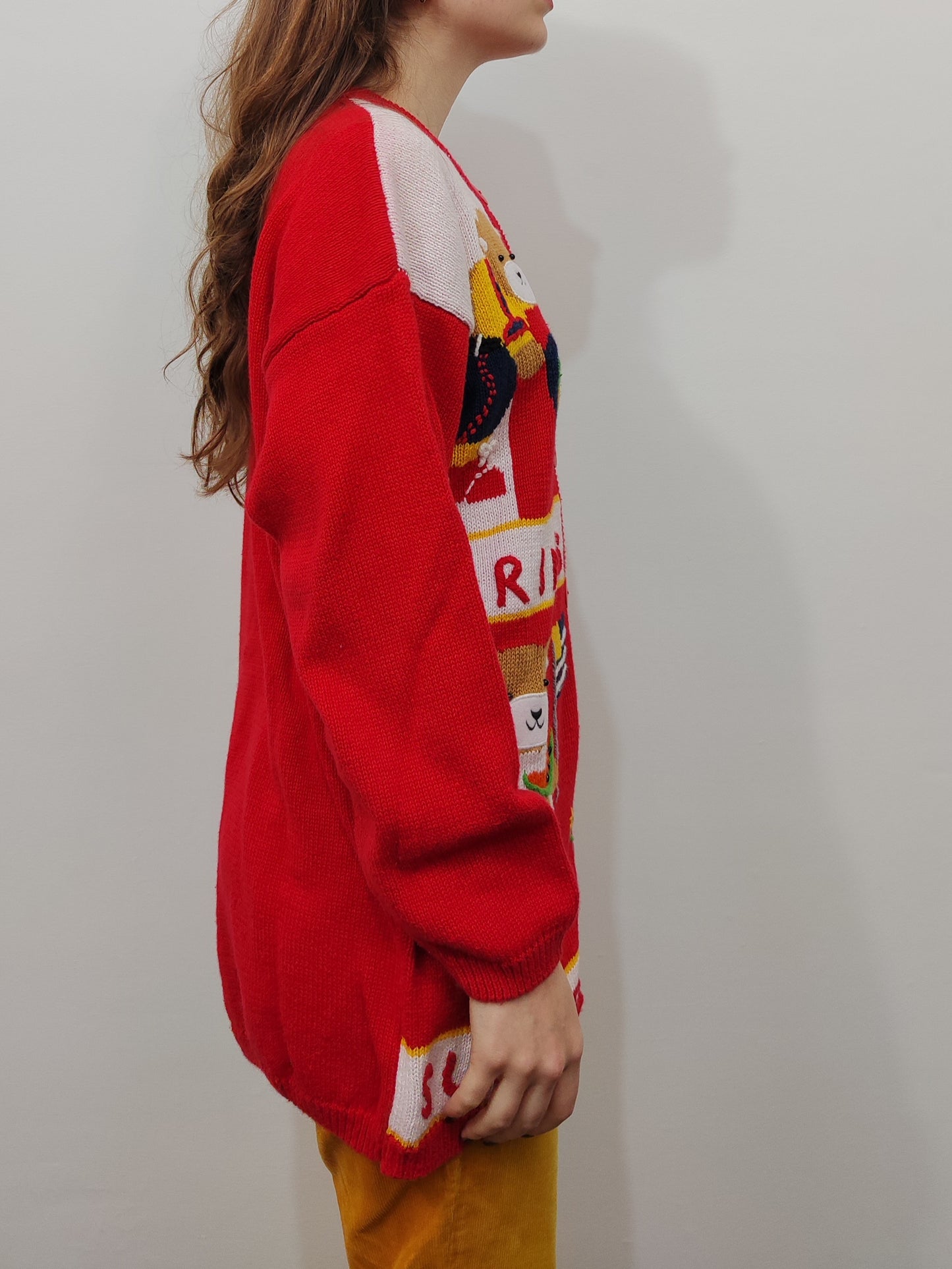 Vintage Funny Cardigan