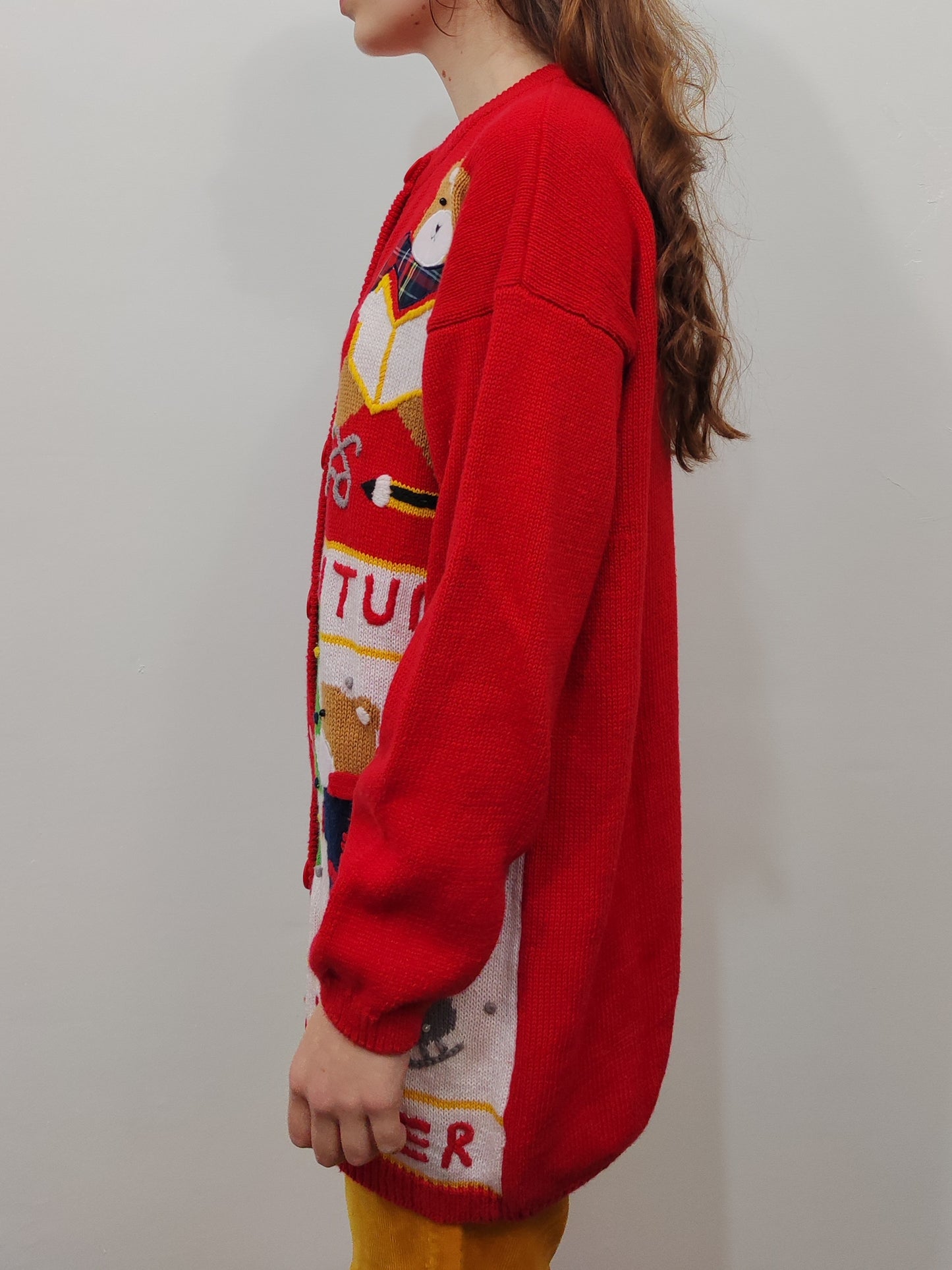Vintage Funny Cardigan