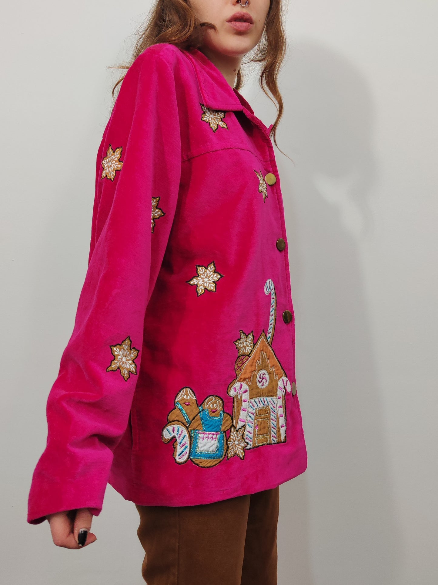 Deadstock Gingerbread Christmas Jacket