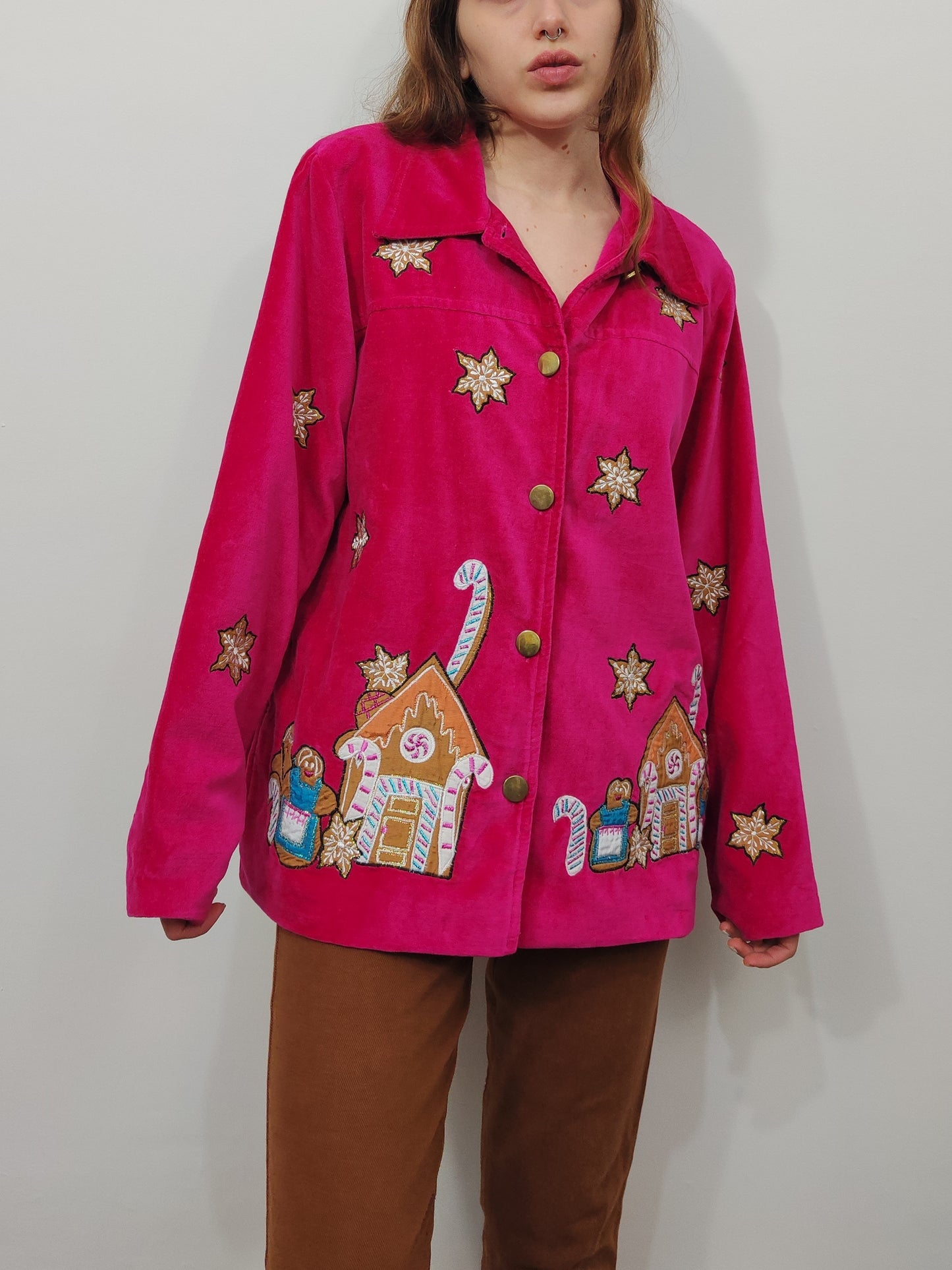 Deadstock Gingerbread Christmas Jacket