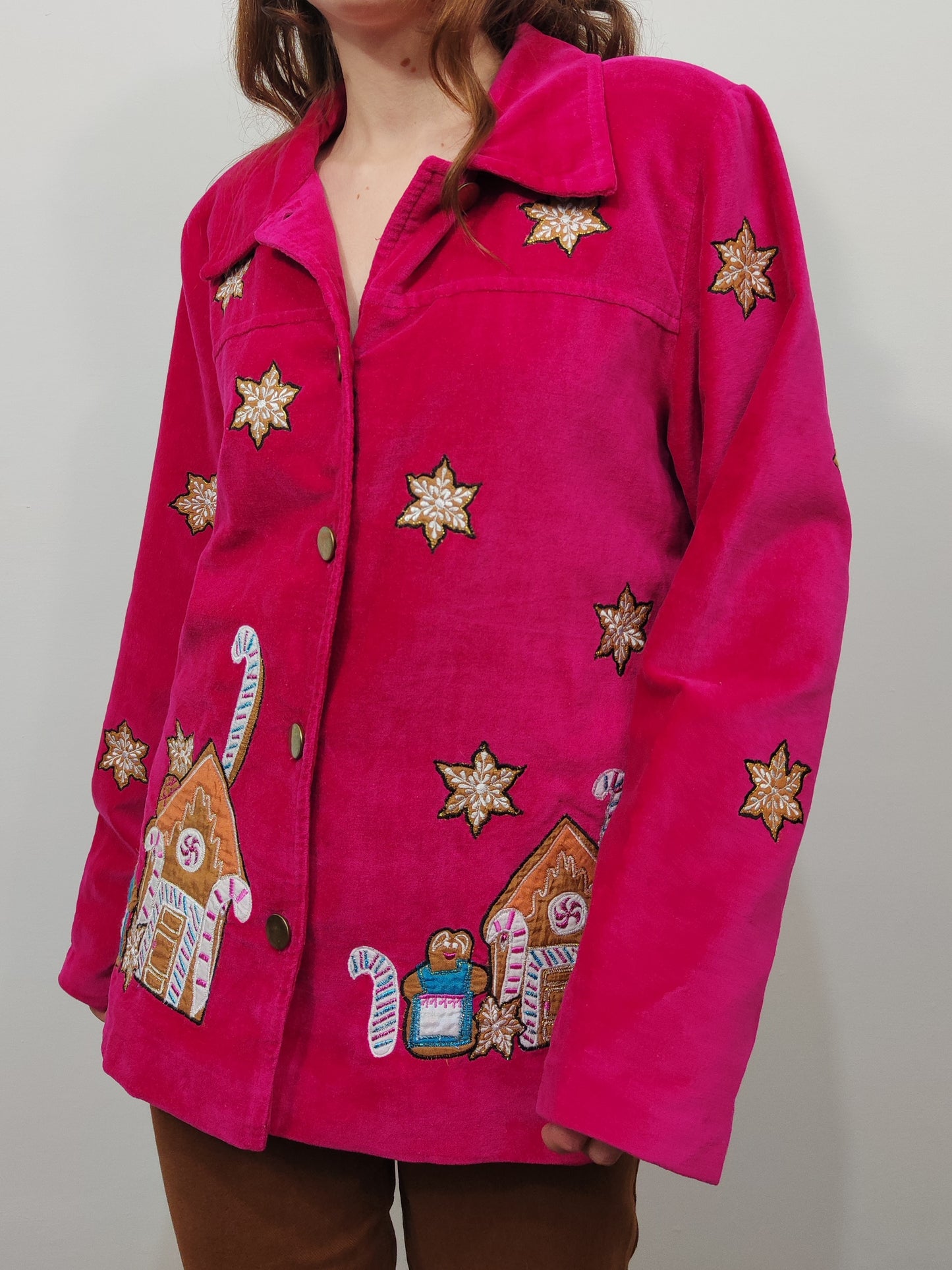 Deadstock Gingerbread Christmas Jacket