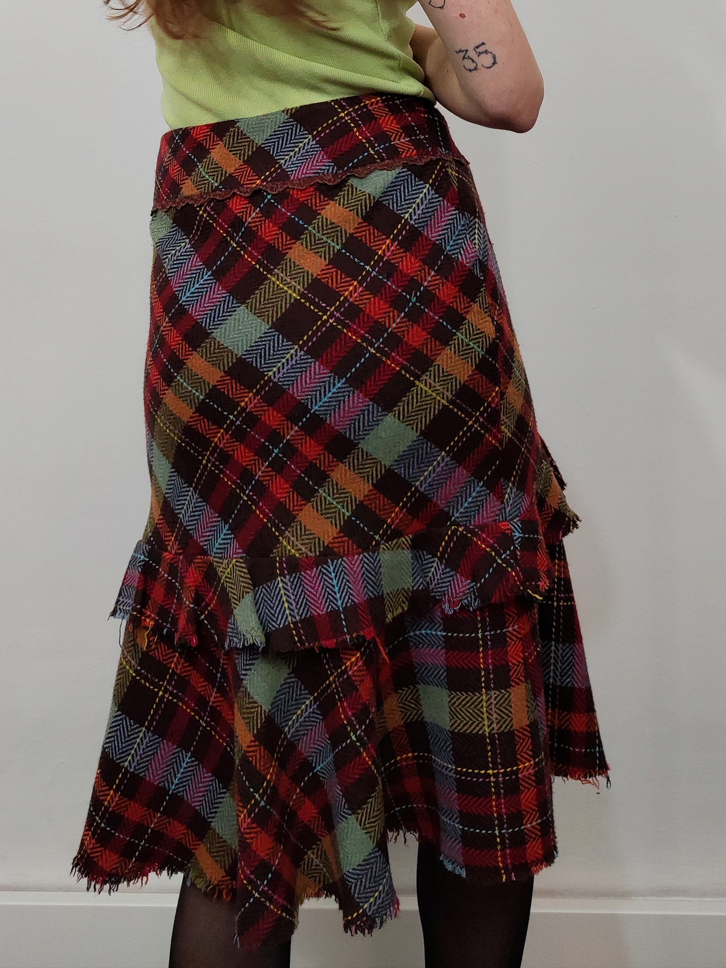 Vintage Tartan Longuette