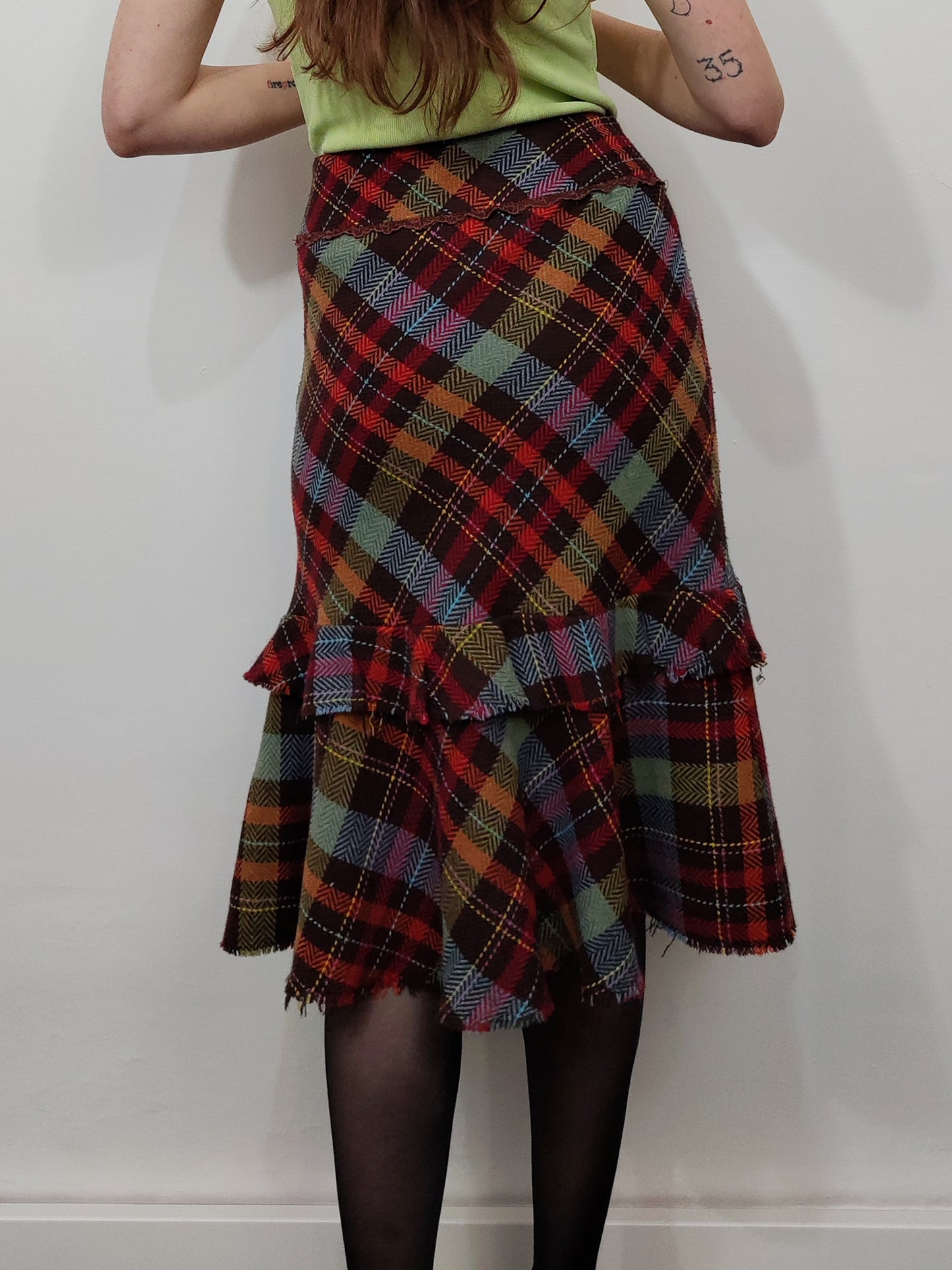 Vintage Tartan Longuette