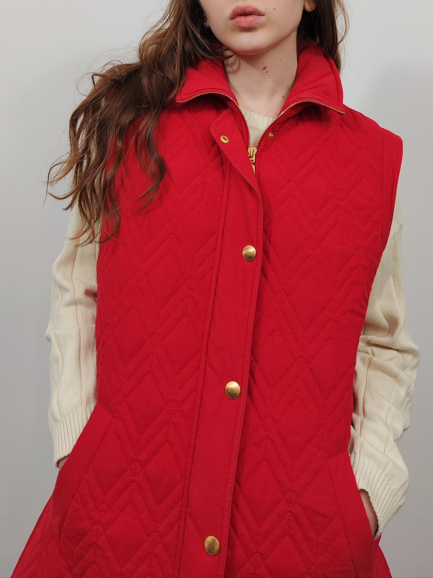 ESCADA SPORT Vintage Quilted Vest - Size M