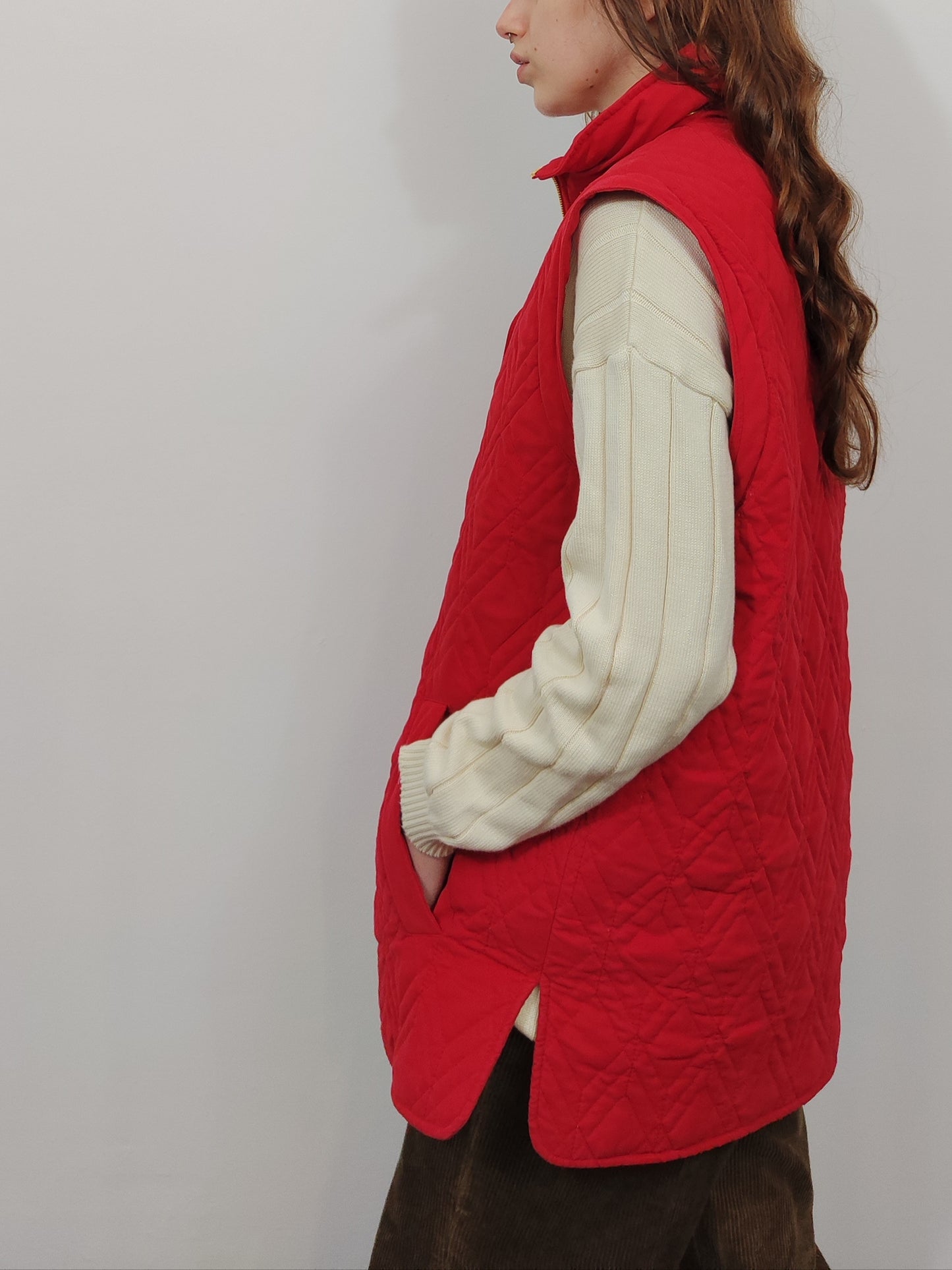 ESCADA SPORT Vintage Quilted Vest - Size M