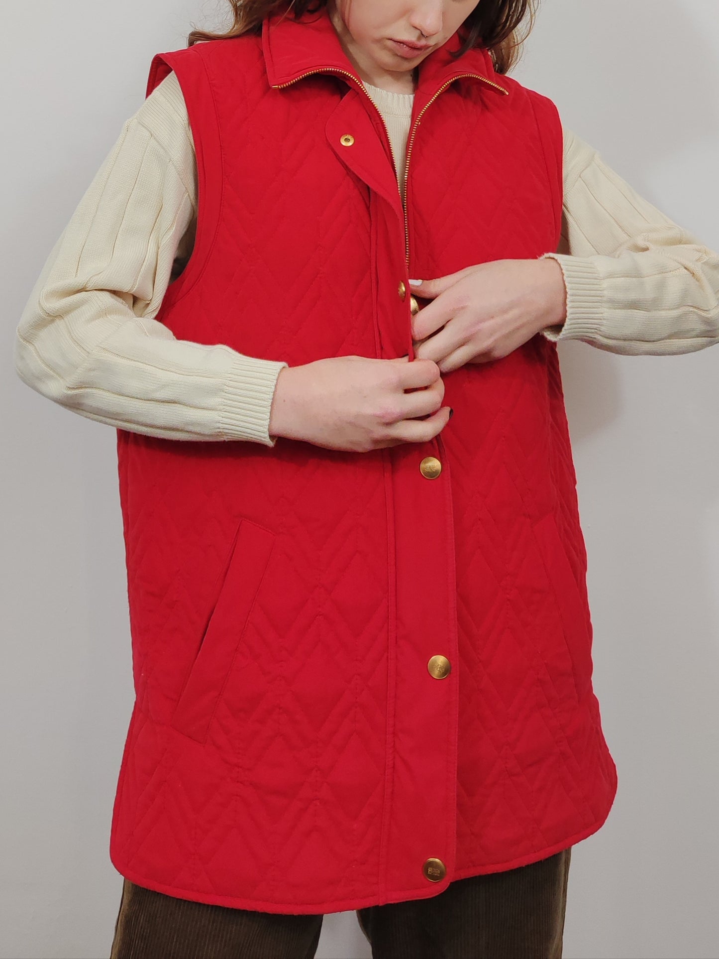 ESCADA SPORT Vintage Quilted Vest - Size M